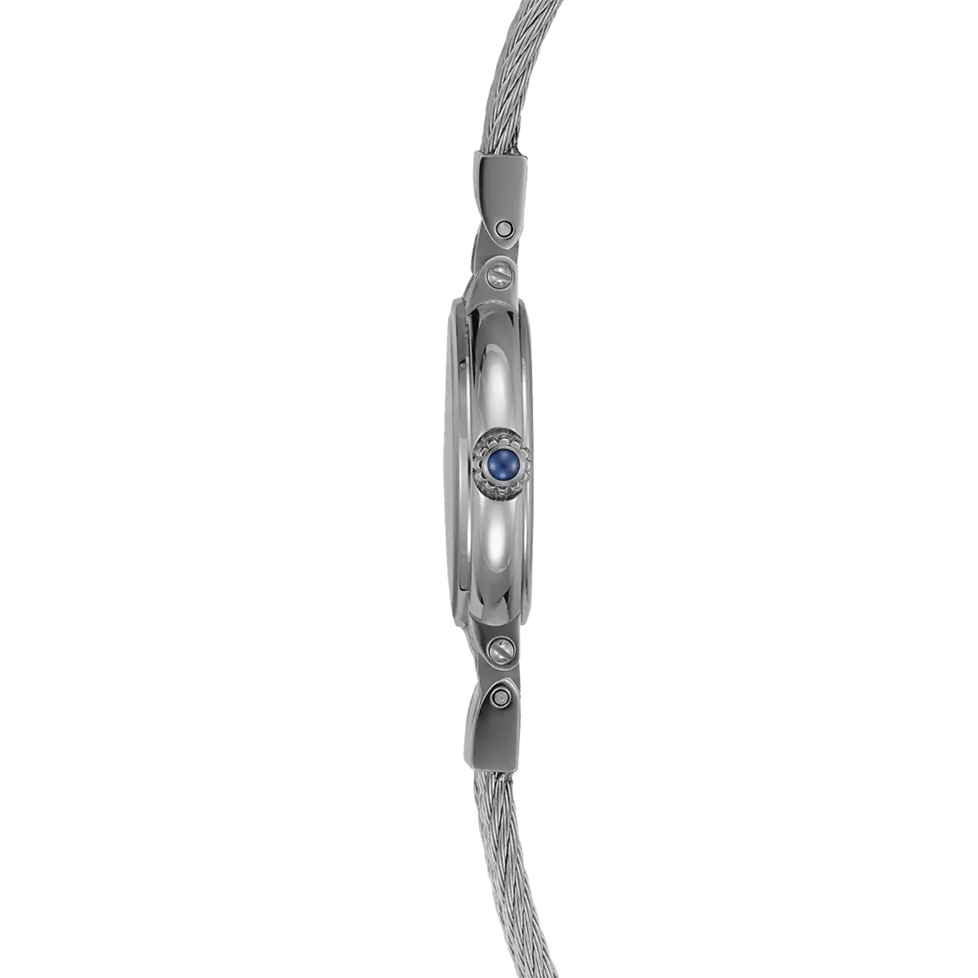 herbelin-galet-quartz-28-mm-montre-femme-blanc-argent-acier image 3