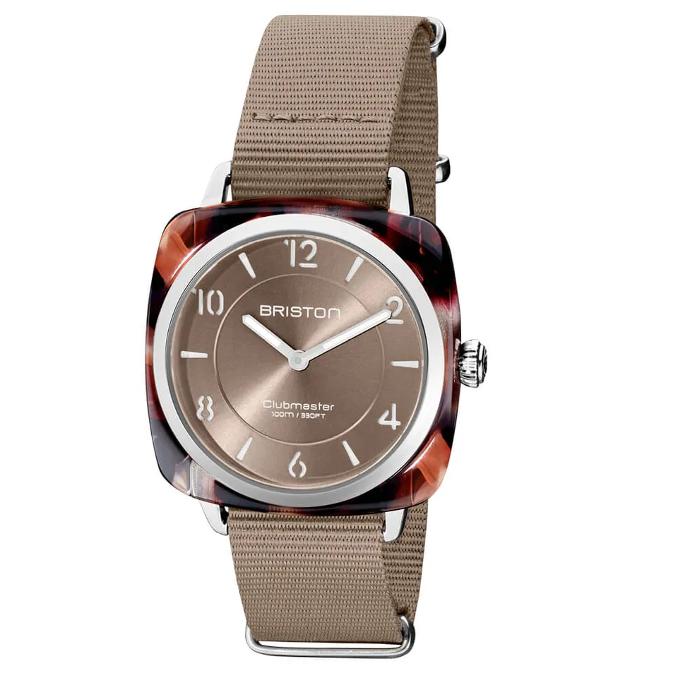briston-clubmaster-chic-36-mm-gris-taupe-quartz image 1