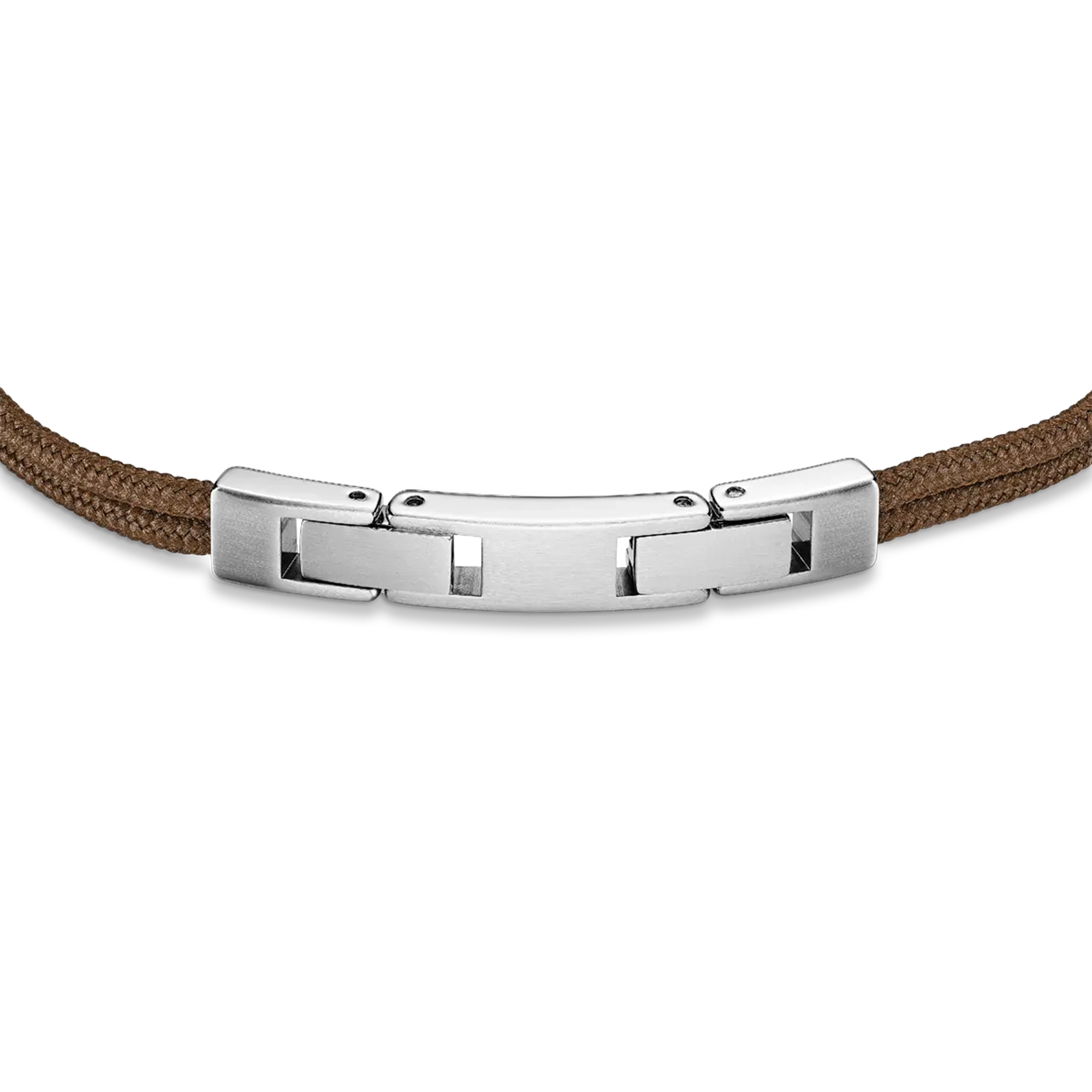 herbelin-amarrage-bracelet-homme-acier-nylon-tress-brun image 4