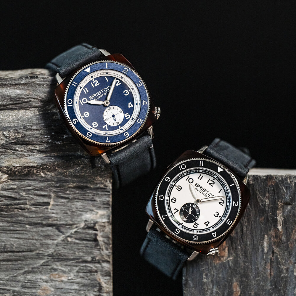 briston-clubmaster-legend-petite-seconde-automatique-39-mm-bleu-marine image 5