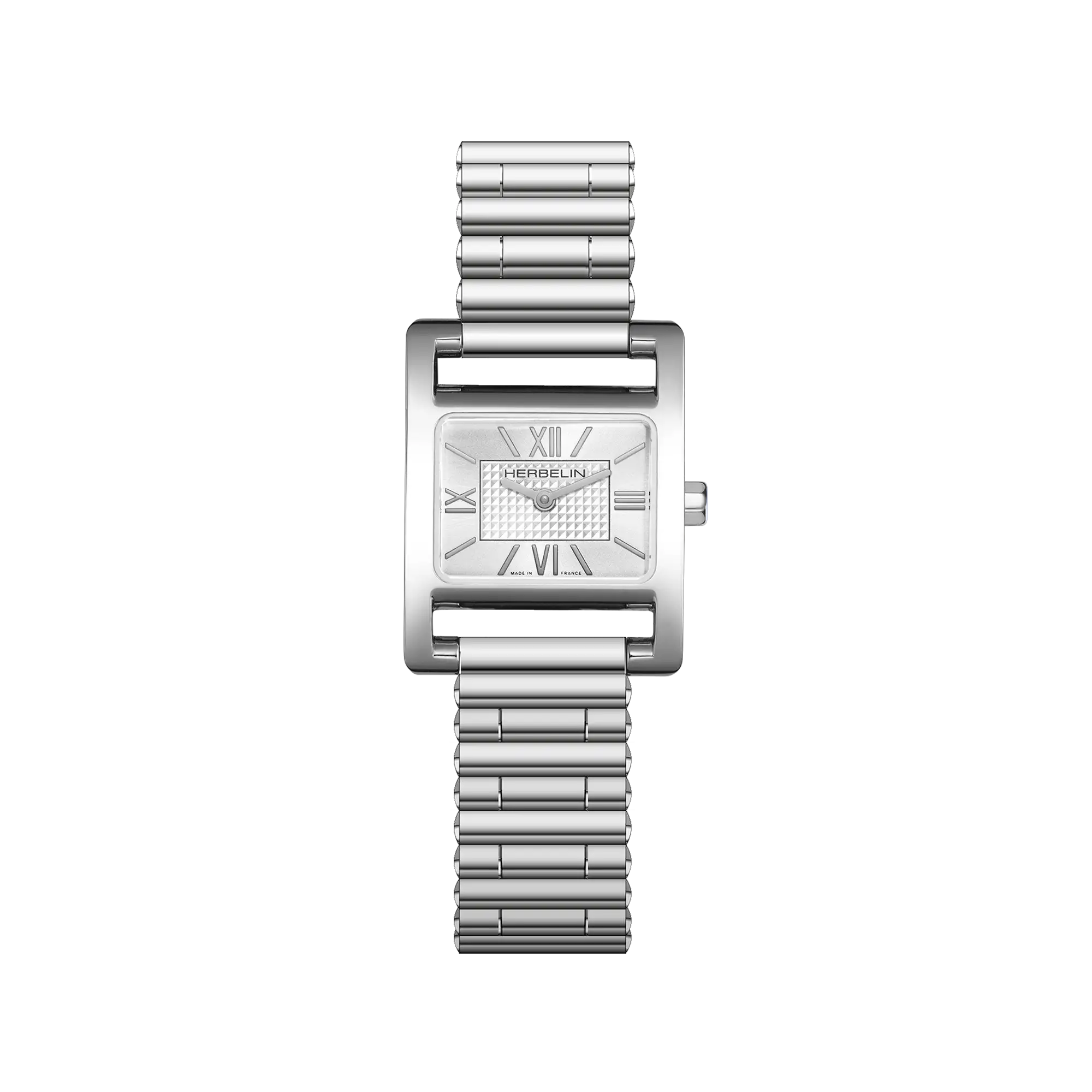 herbelin-ve-avenue-quartz-femme-acier-bracelet-rouleaux-index image 1