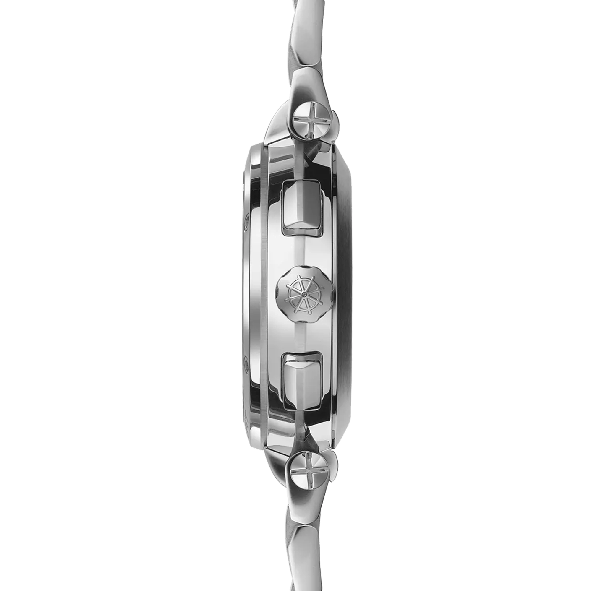 herbelin-newport-chronographe-lady-femme-acier-nacre-blanche image 2