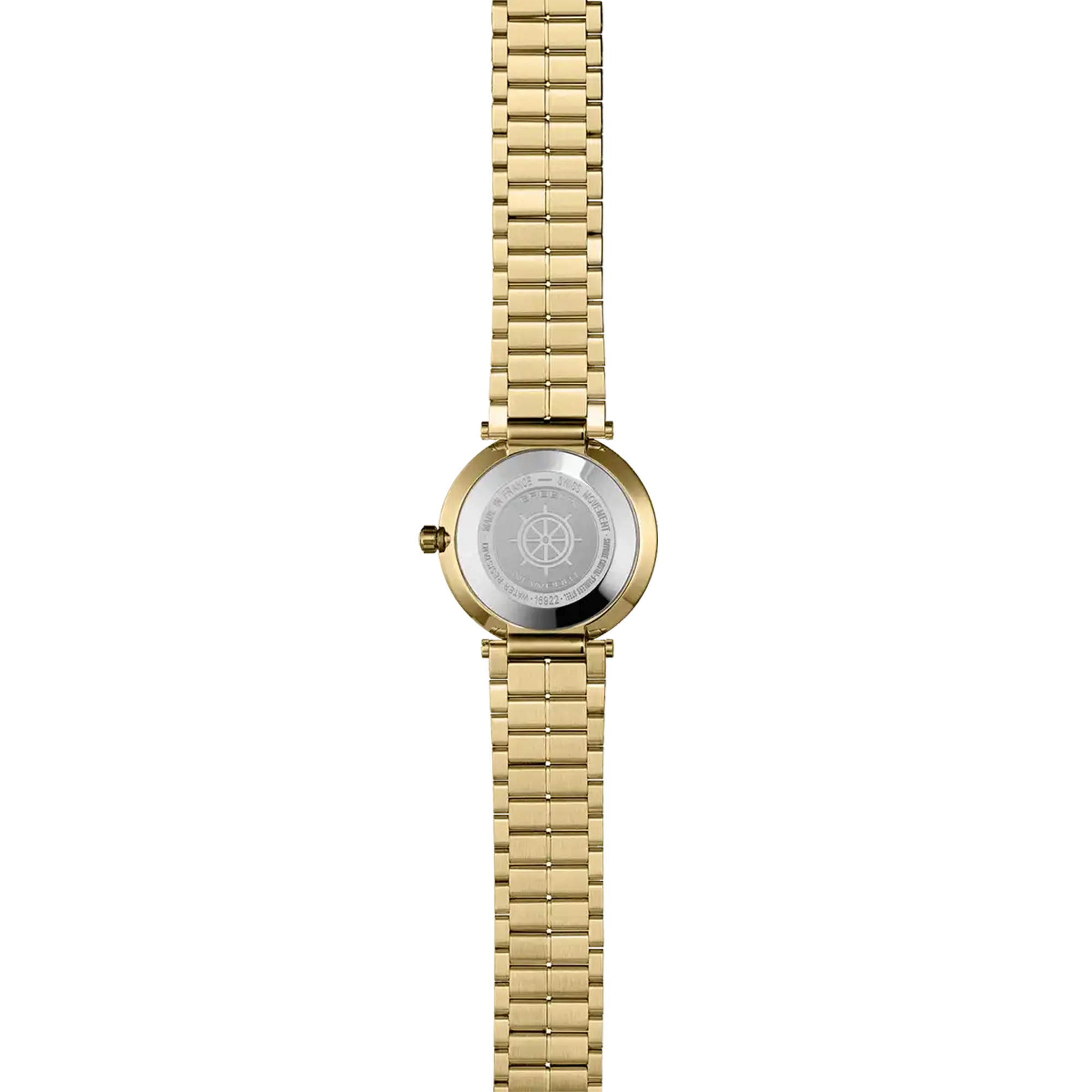 herbelin-newport-slim-quartz-champagne-pvd-or-jaune-femme image 4