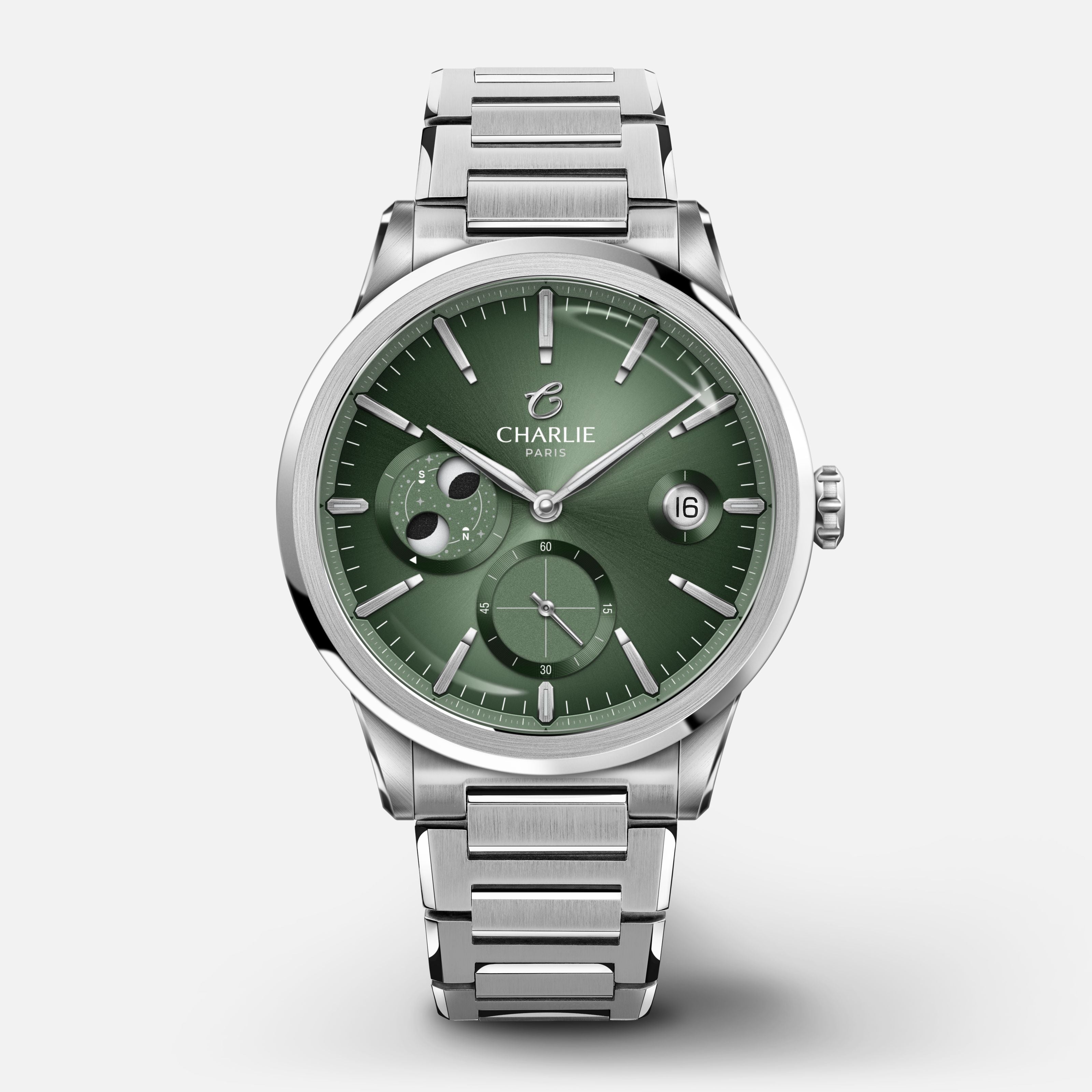 charlie-paris-alliance-phase-de-lune-sauge-montre-automatique-39mm image 1