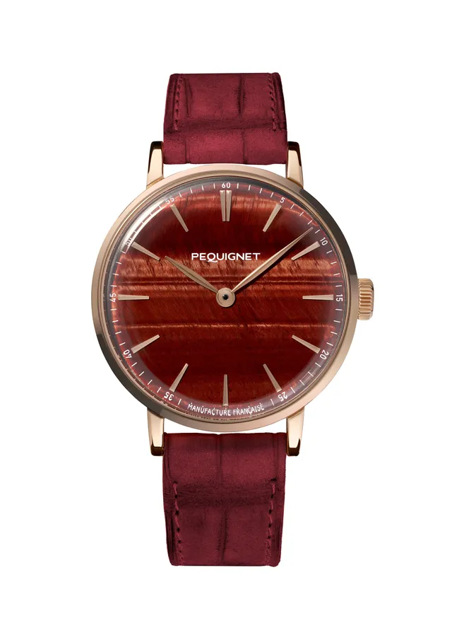 pequignet-attitude-39-mm-montre-il-de-tigre-or-s-rie-limit-e-exclusivit image 1