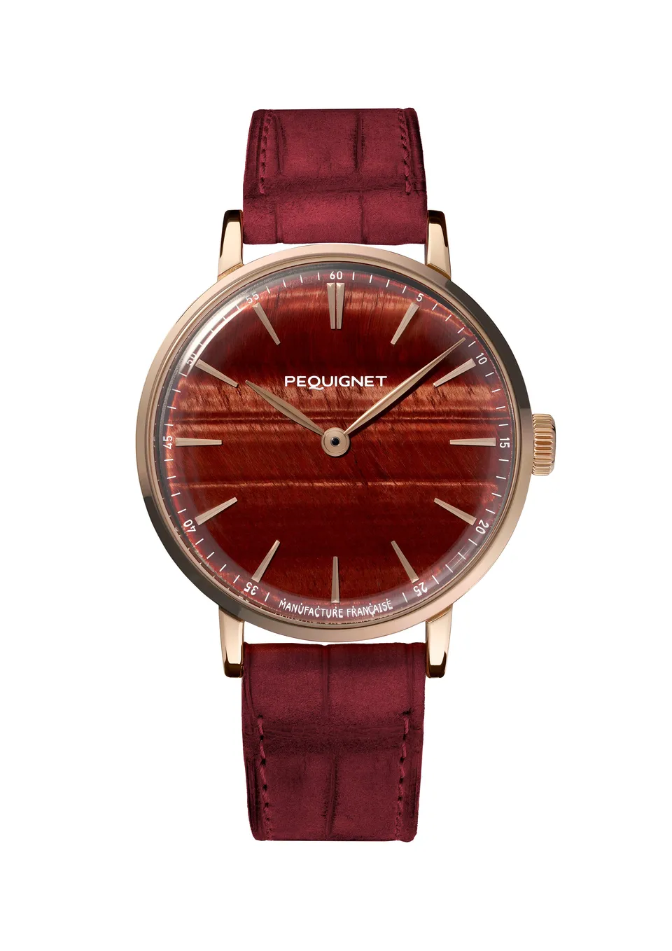 pequignet-attitude-39-mm-montre-il-de-tigre-or-s-rie-limit-e-exclusivit image 1
