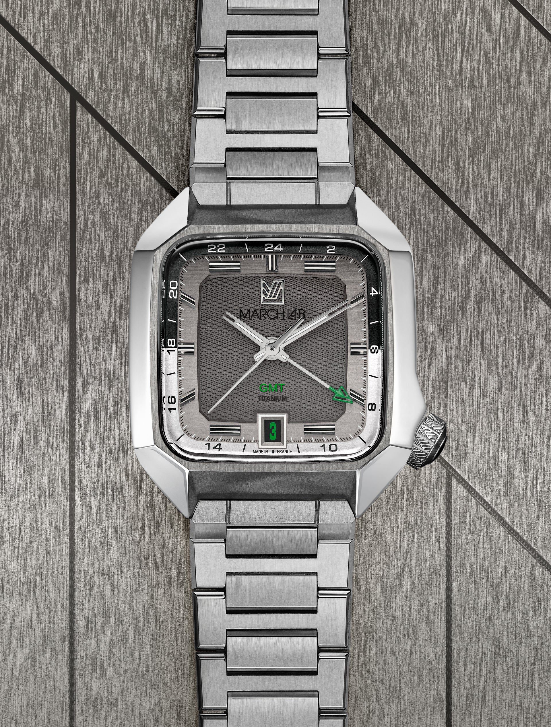 march-la-b-am2-slim-gmt-automatique-mill-sime-mars-2025-36-mm-titane image 1