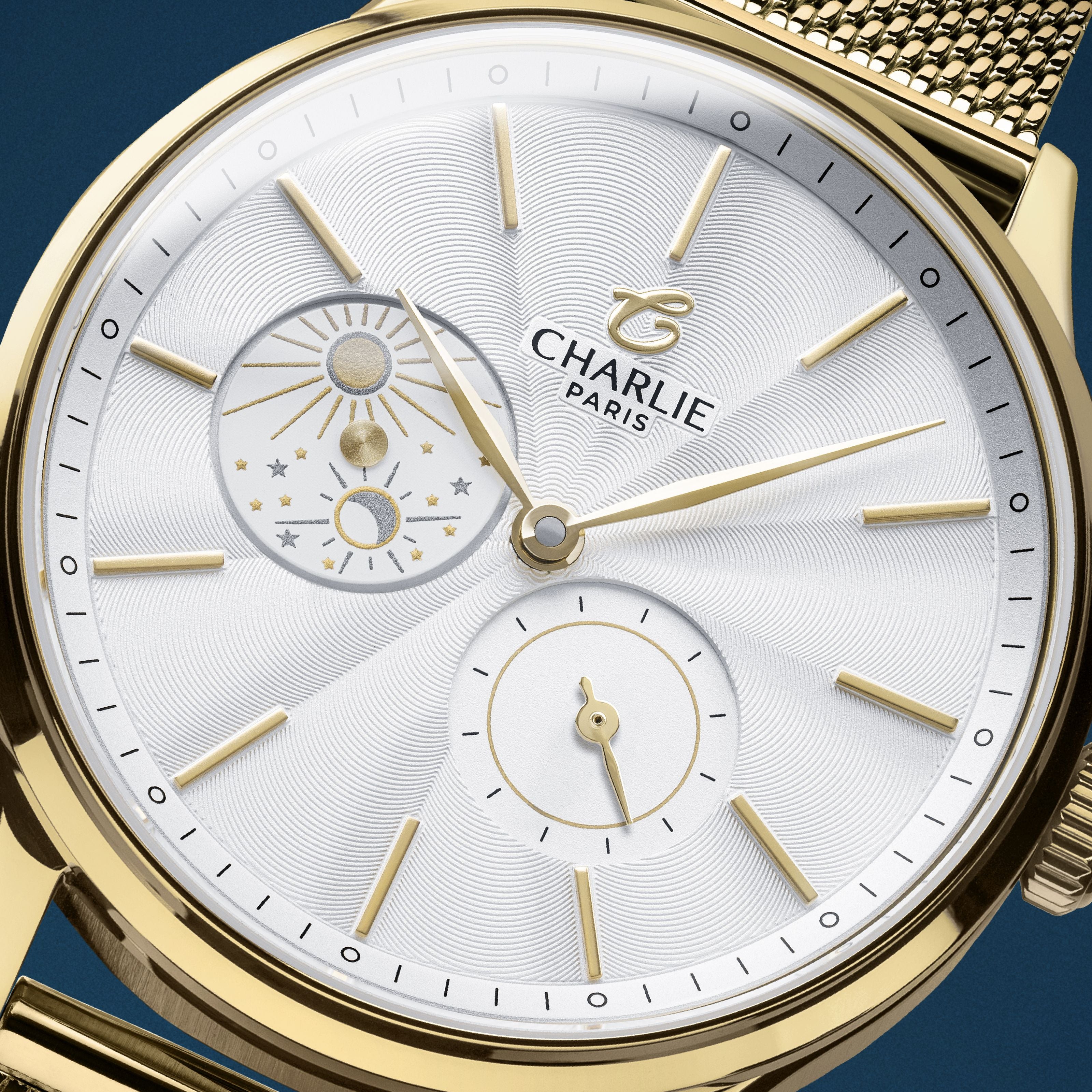 charlie-paris-initial-36-jour-nuit-dor-automatique-femme-36mm image 3