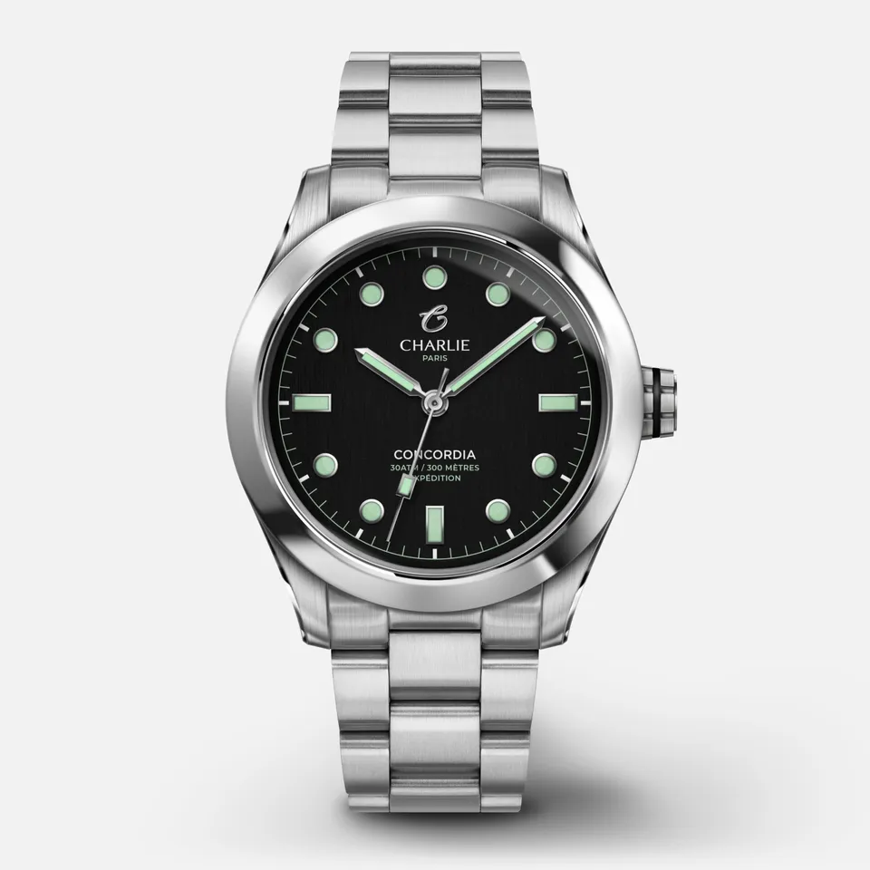 charlie-paris-concordia-noir-38-mm-montre-quartz-tanche-300-m image 1
