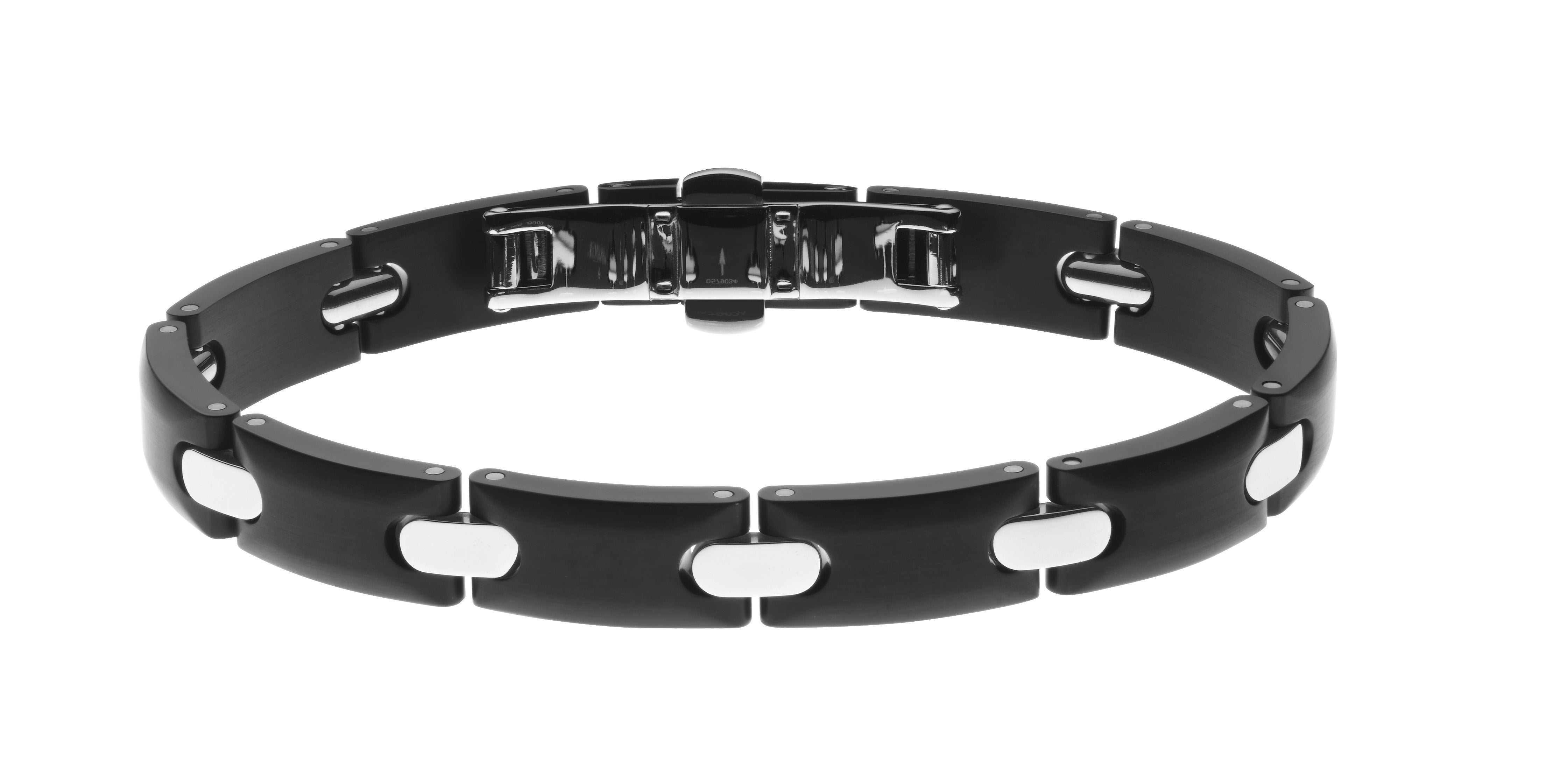 pequignet-moorea-bracelet-bijou-acier-et-dlc-noir image 1