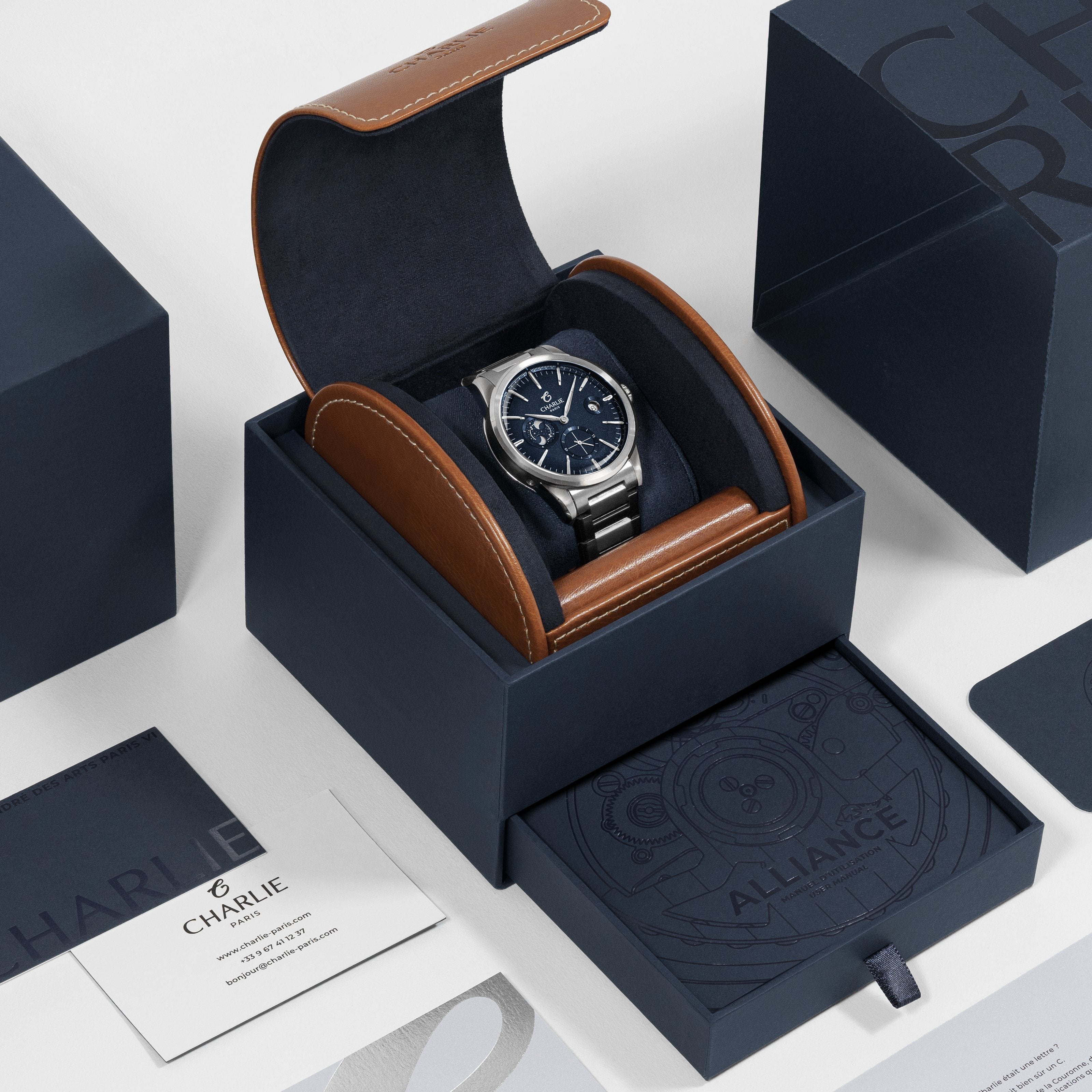 charlie-paris-alliance-phase-de-lune-bleu-montre-automatique-39mm-soprod-c105 image 6