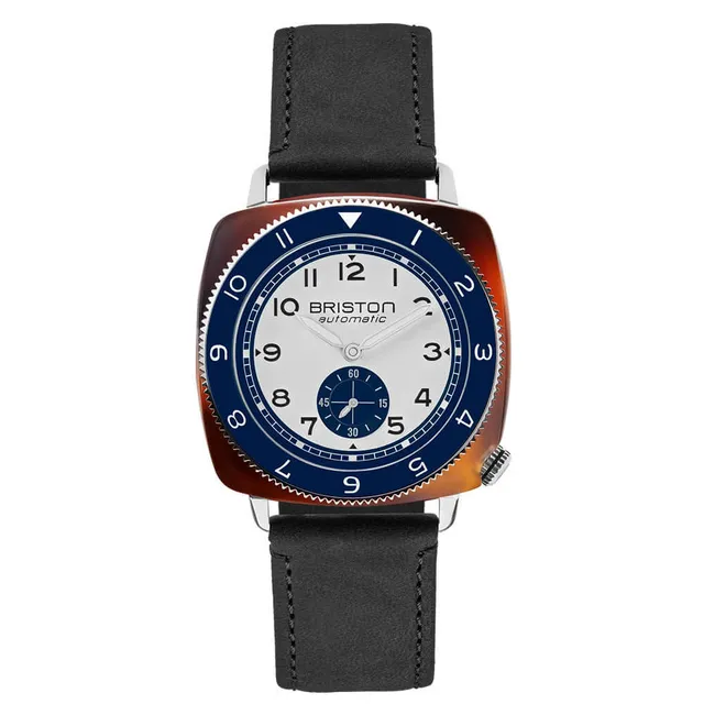 briston-clubmaster-legend-petite-seconde-automatique-39-mm-blanc-bleu image 1