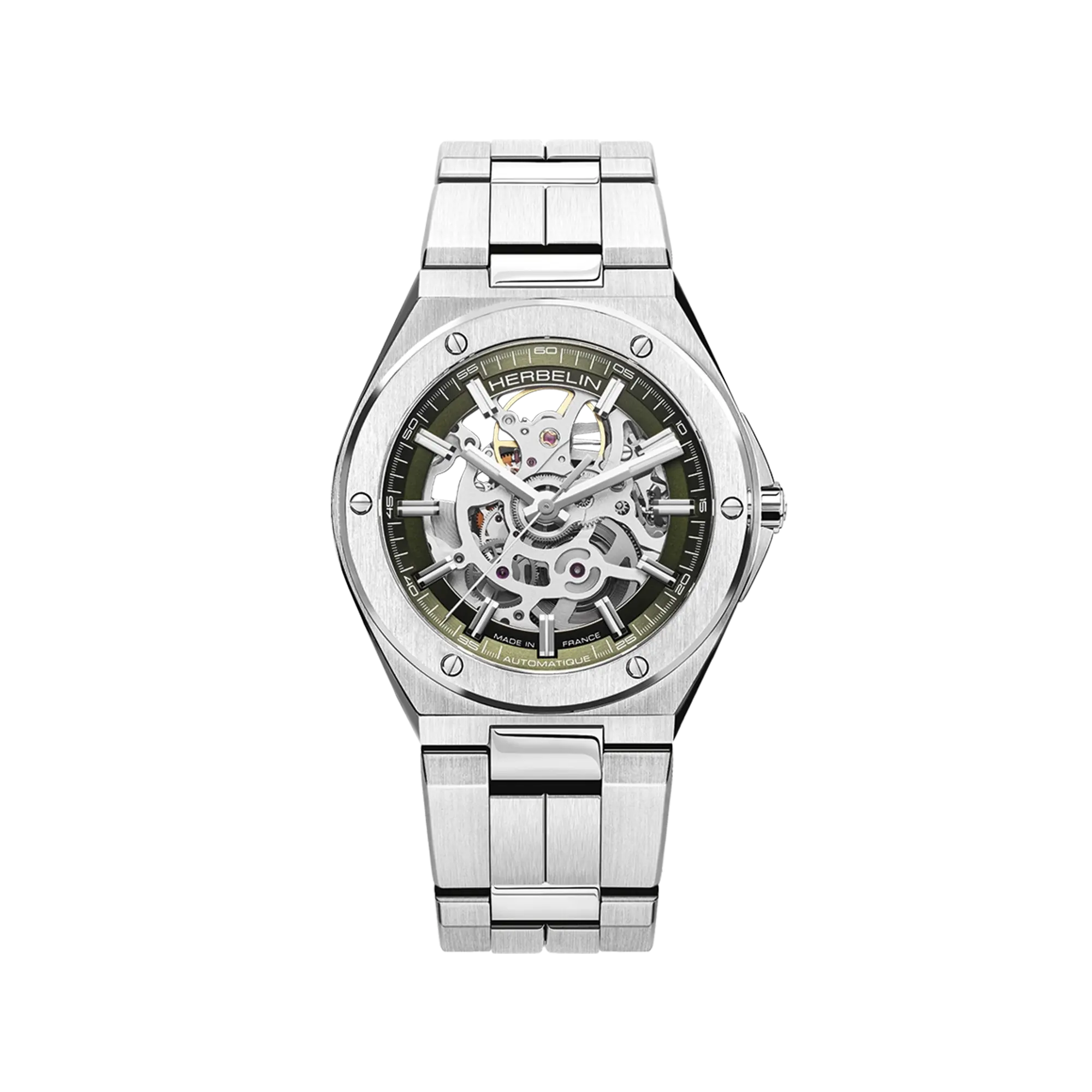 herbelin-cap-camarat-automatique-squelette-acier-montre-homme image 1