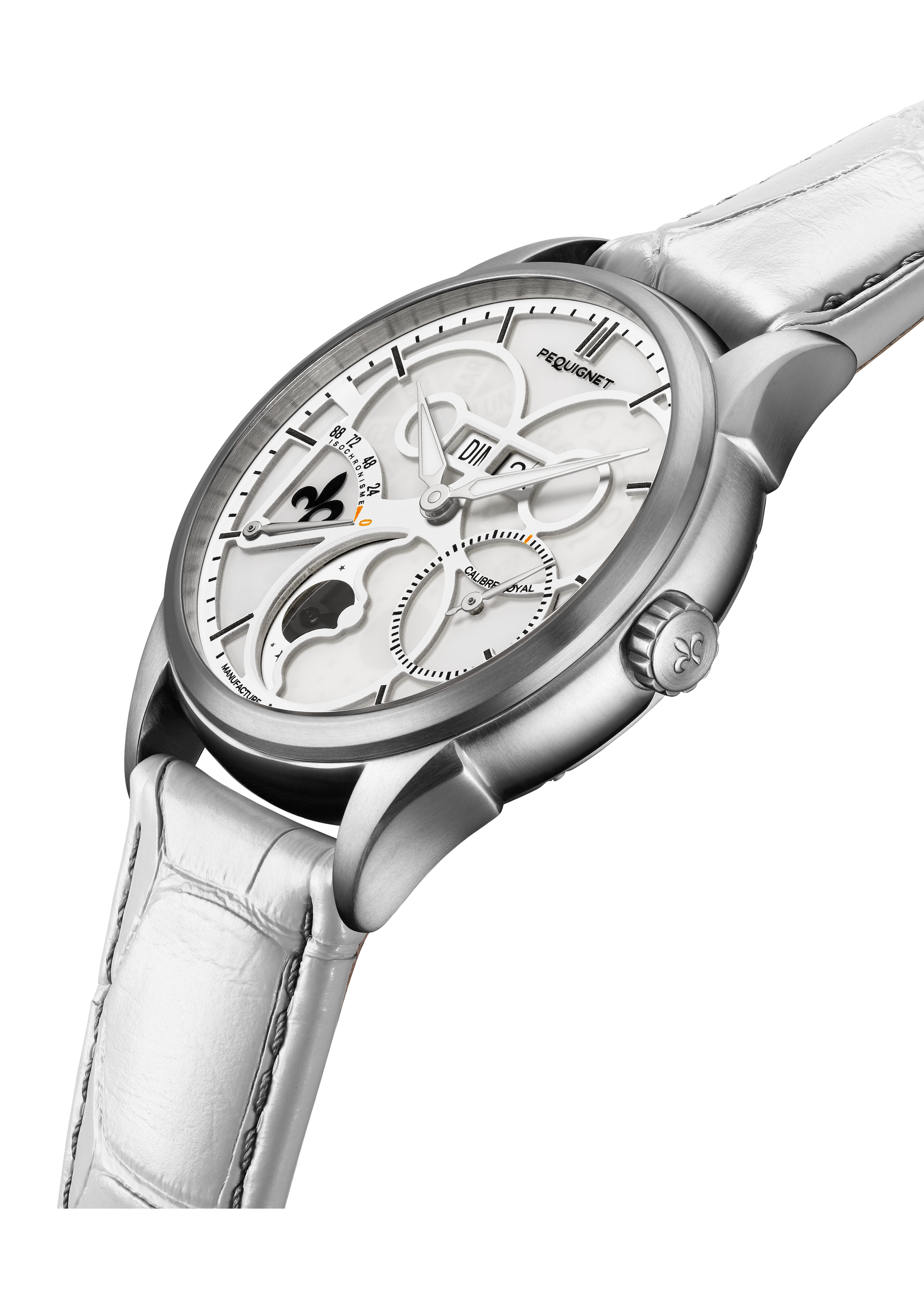 pequignet-royale-saphir-blanc-aurore-montre-automatique-calibre-royal image 2