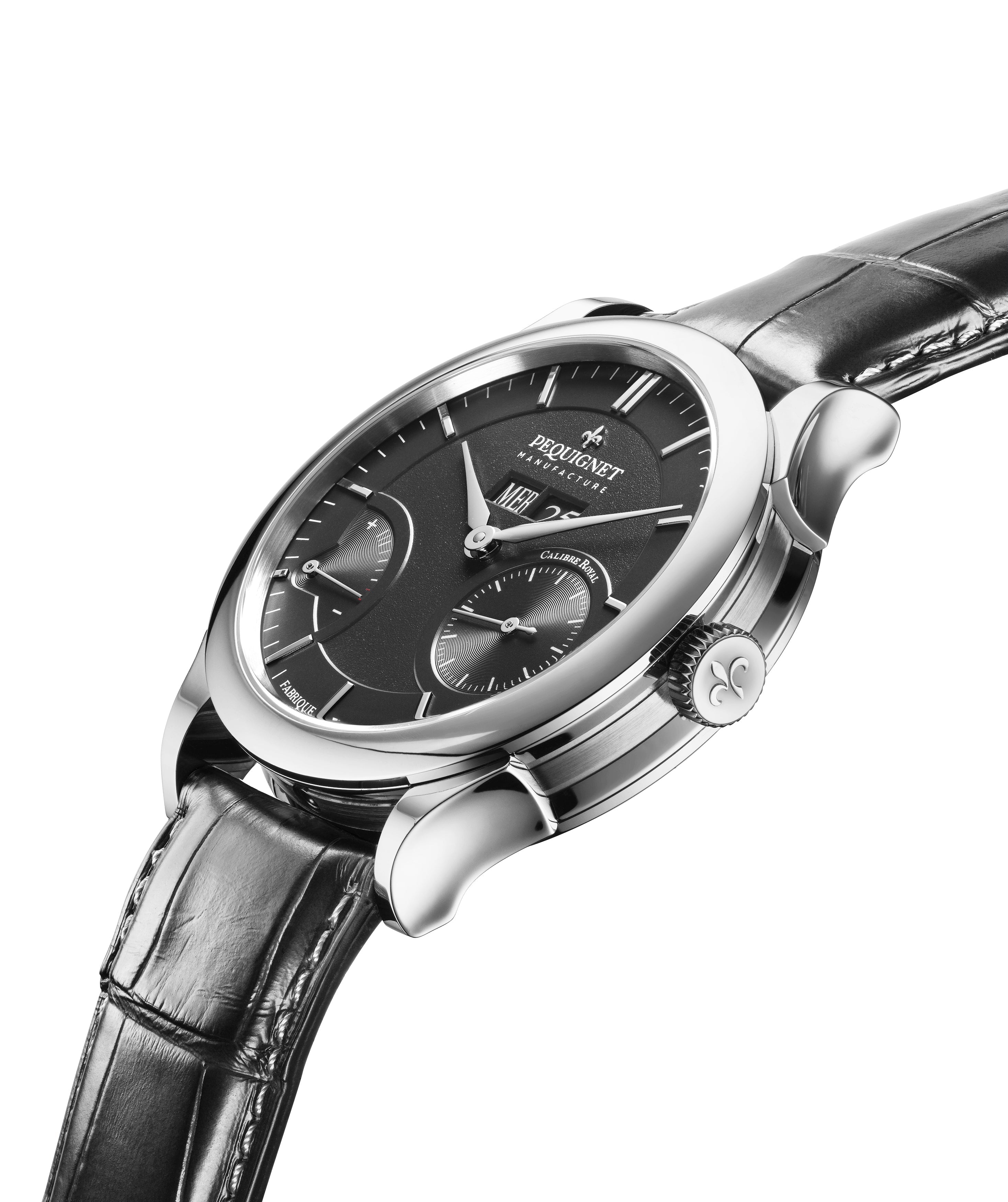 pequignet-royale-paris-montre-homme-calibre-royal-cadran-gris-anthracite image 3