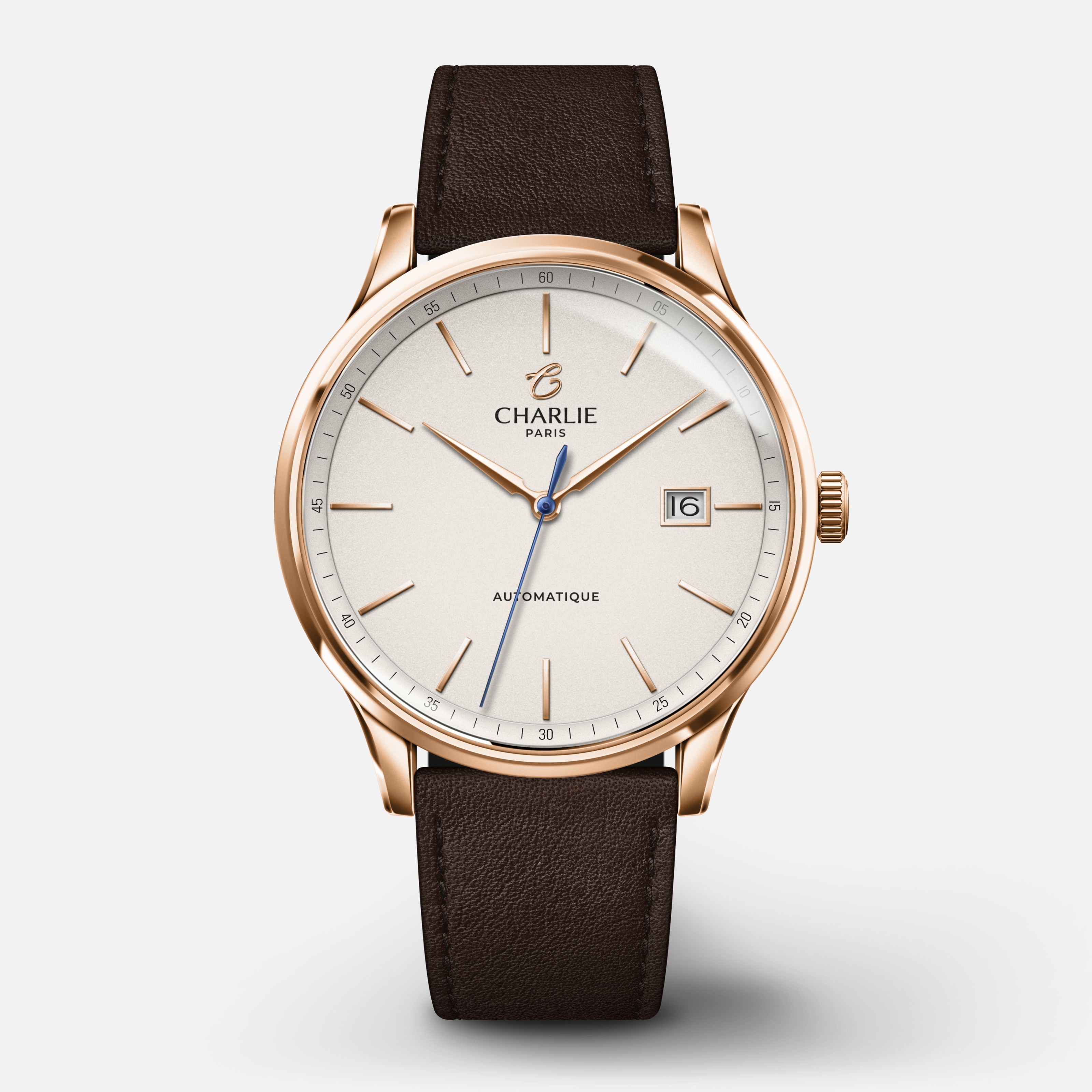 charlie-paris-initial-slim-dor-rose-montre-homme-automatique-40-mm-cadran-dor image 7