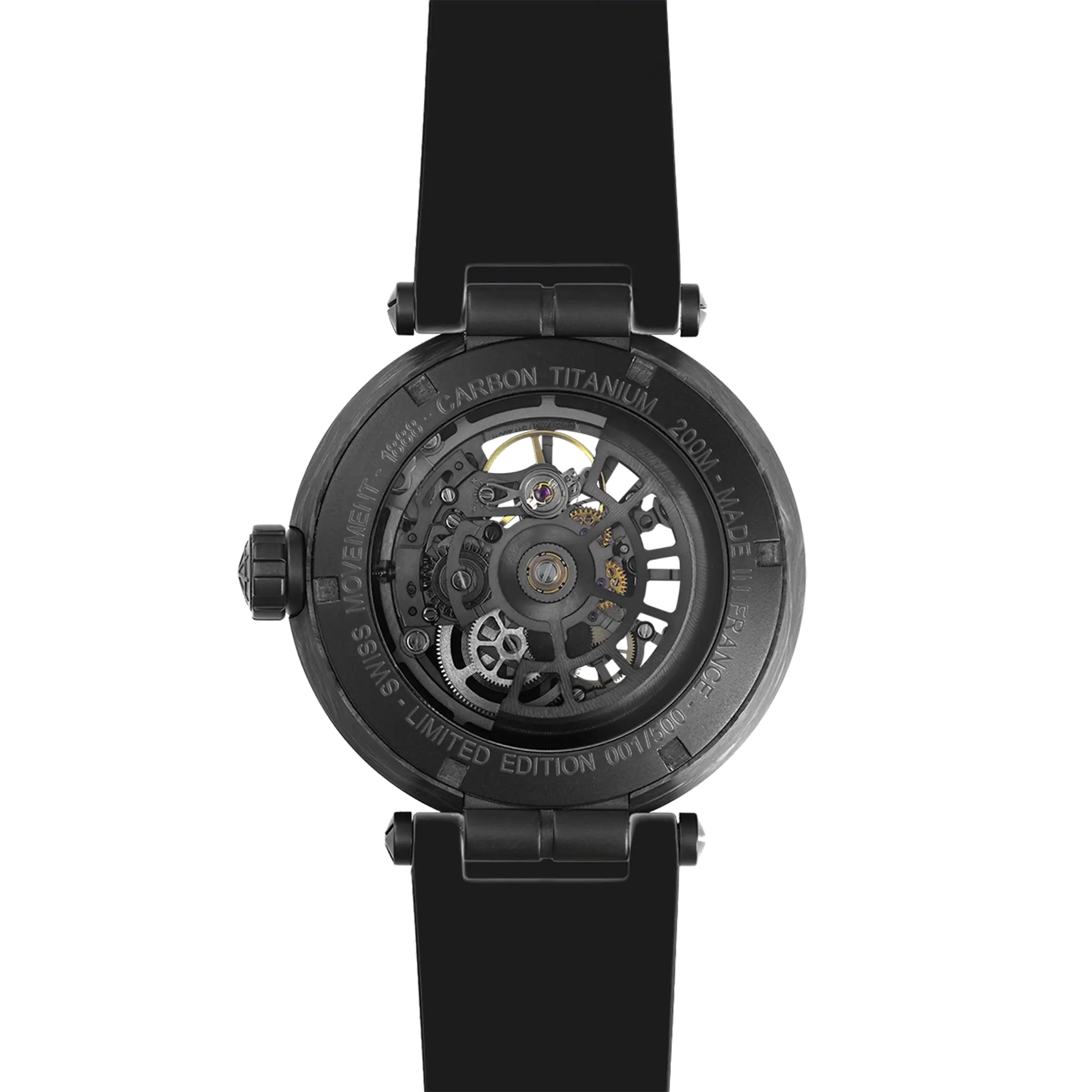 herbelin-newport-carbone-titane-squelette-noir-montre-homme-dition-limit-e image 4