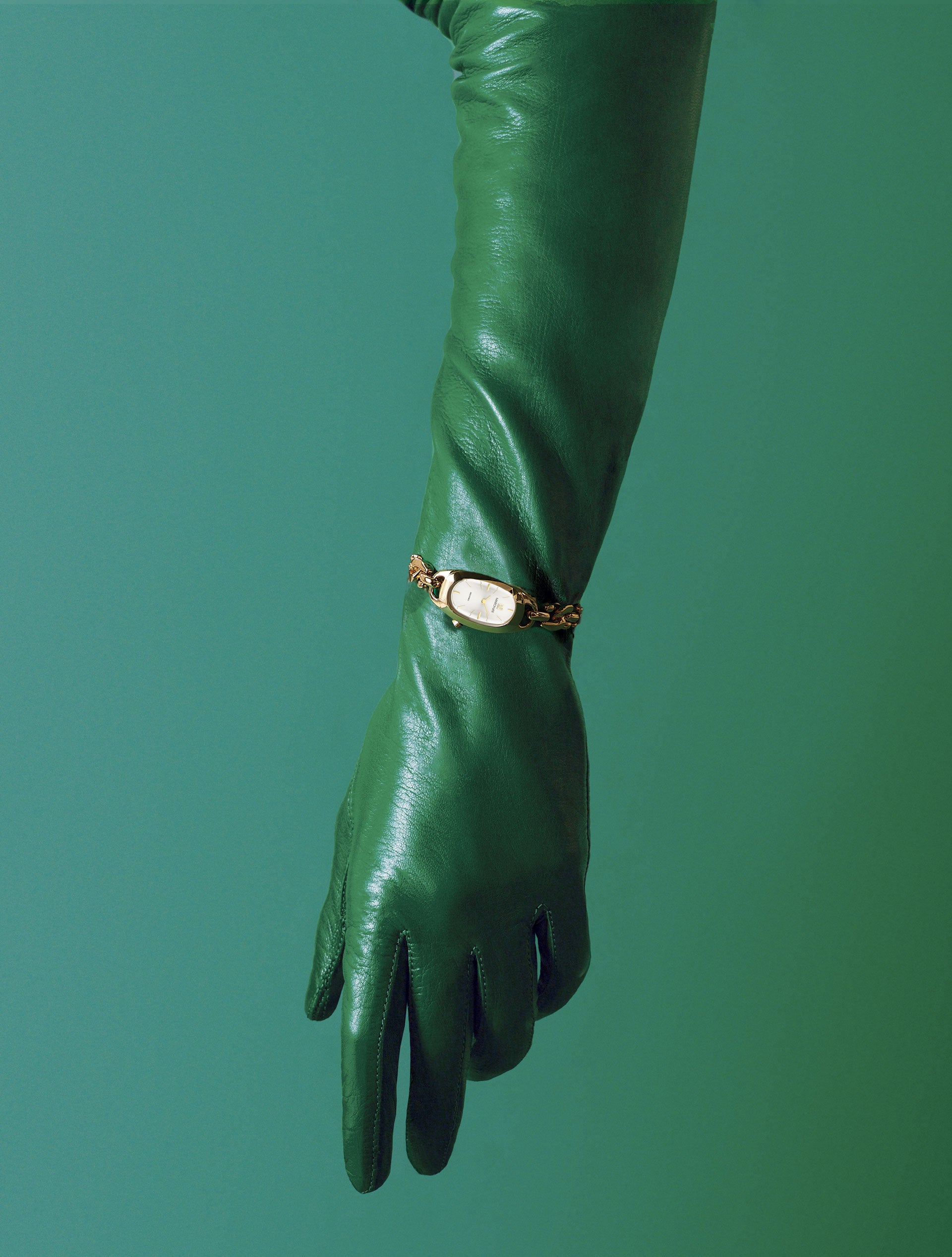 march-la-b-oblongue-continental-montre-femme-ovale-20-mm-dor-e image 2