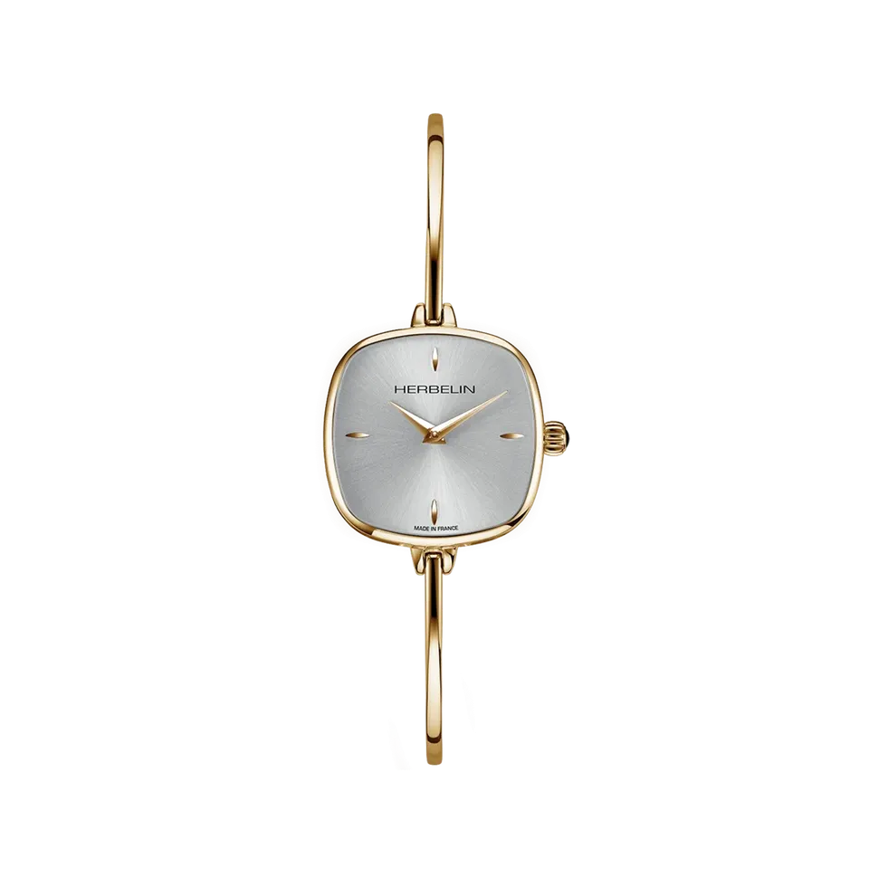 herbelin-fil-quartz-pvd-or-jaune-blanc-montre-femme-nacre image 1