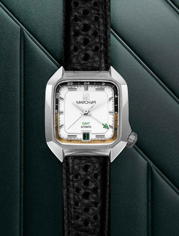 march-la-b-am2-slim-gmt-automatique-shelter-36-mm-montre-homme-double-fuseau image 3