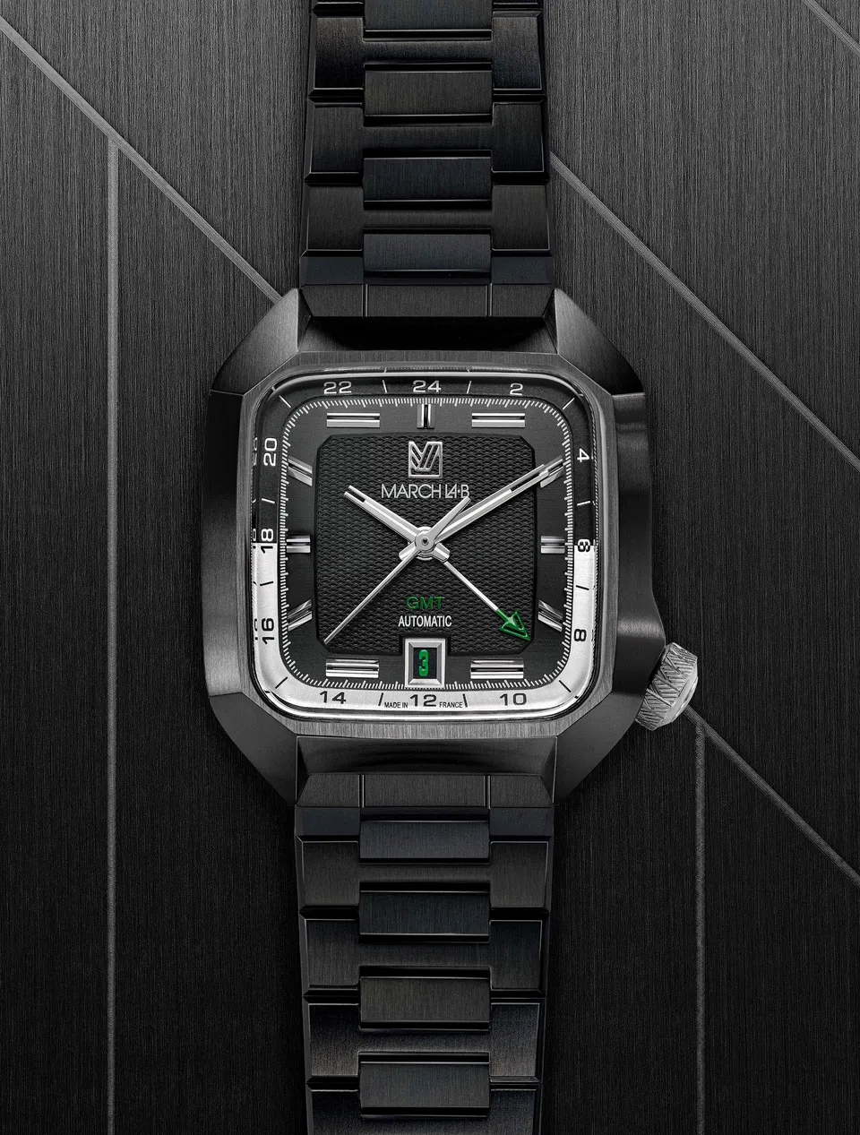march-la-b-am2-gmt-automatique-shades-dition-limit-e-39-mm image 1