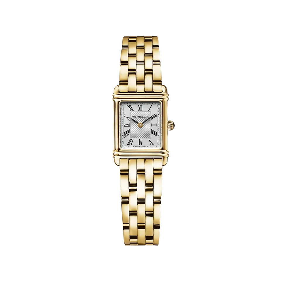 herbelin-art-d-co-quartz-femme-pvd-or-jaune image 1