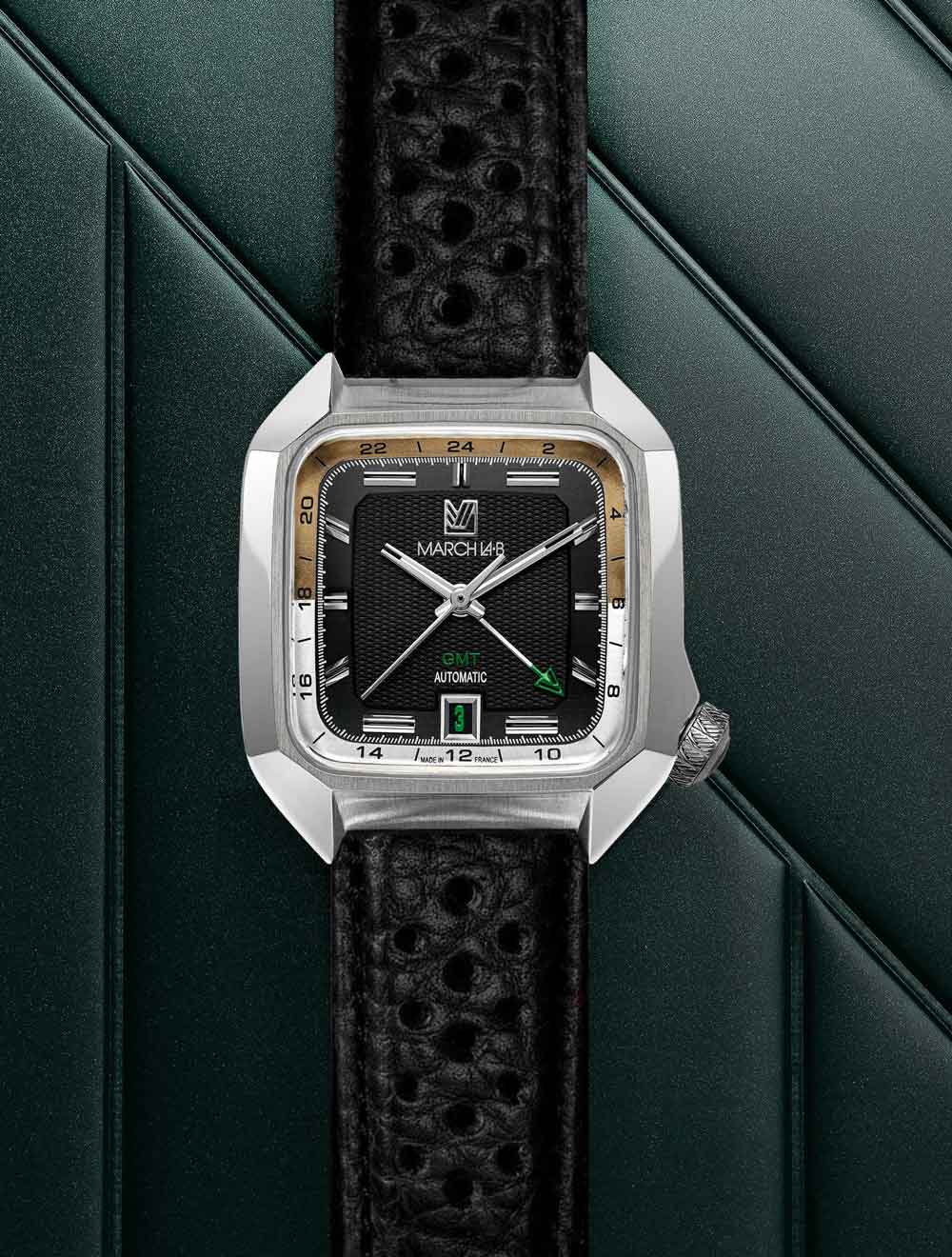 march-la-b-am2-slim-gmt-automatique-empire-36mm-montre-homme image 3