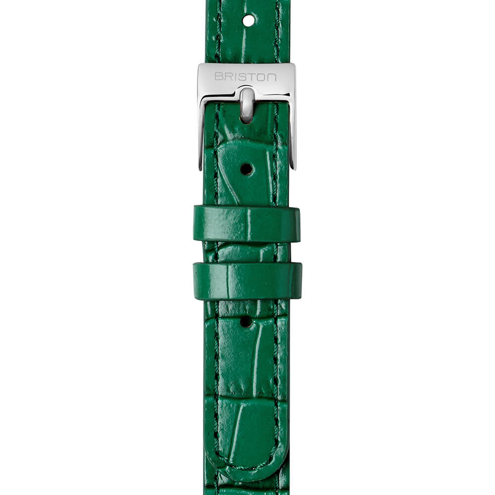 briston-clubmaster-lady-bracelet-cuir-luxury-2-brins-12-mm-vert image 2