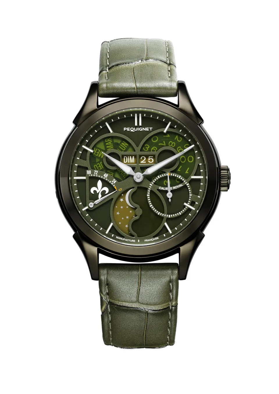 pequignet-royale-saphir-vert-jade-s-rie-limit-e-montre-homme-calibre-royal image 1