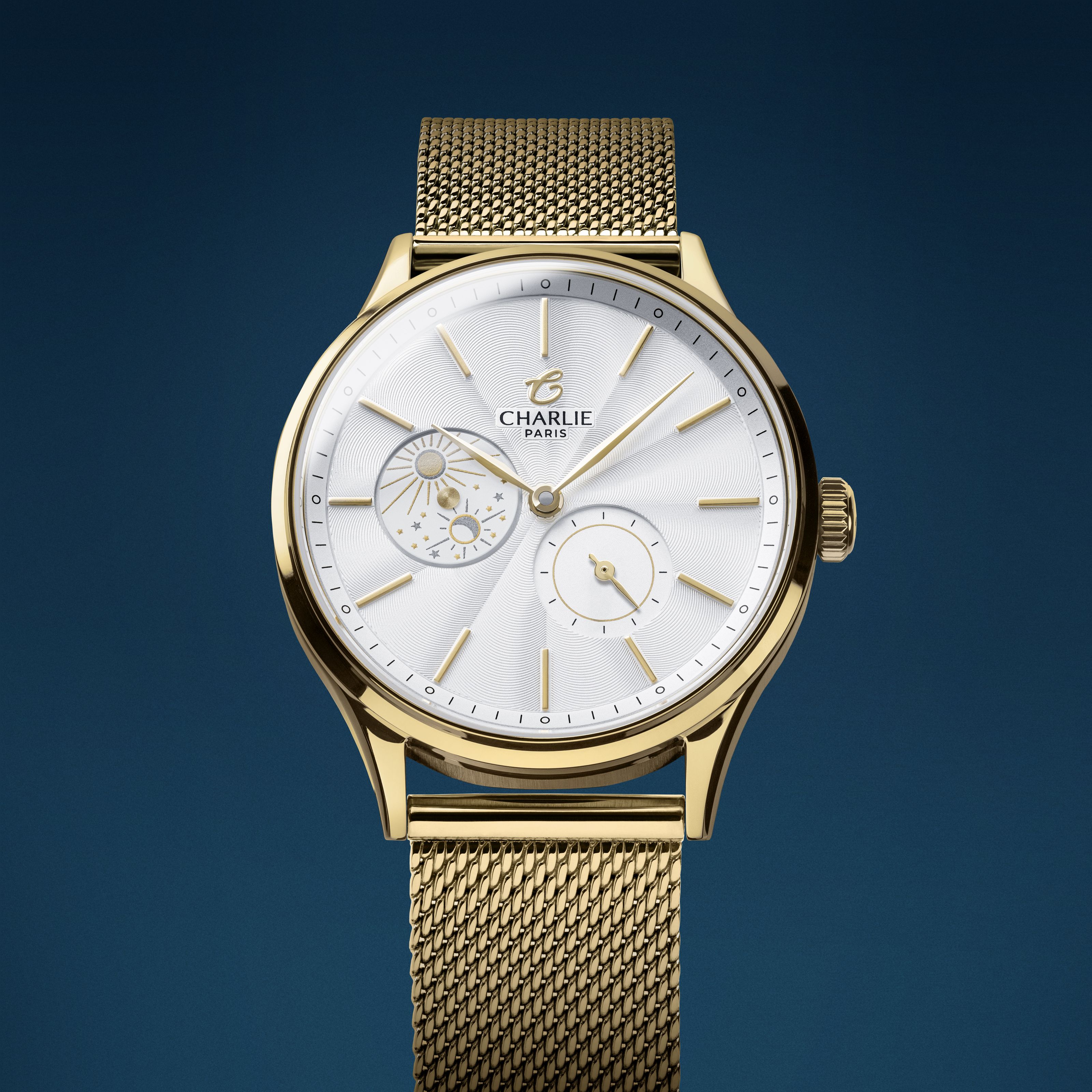 charlie-paris-initial-36-jour-nuit-dor-automatique-femme-36mm image 4
