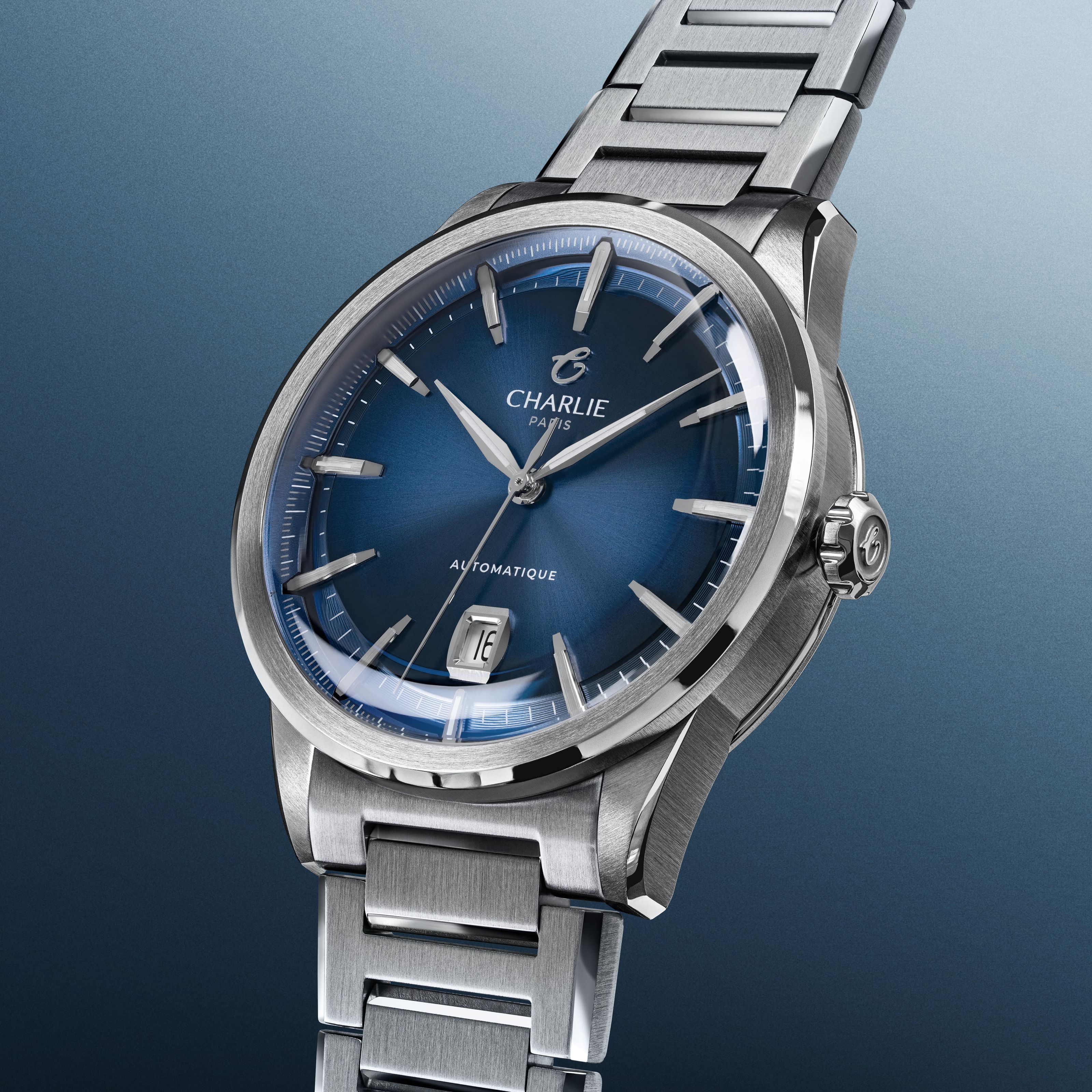 charlie-paris-alliance-montre-automatique-bleu-10atm image 2