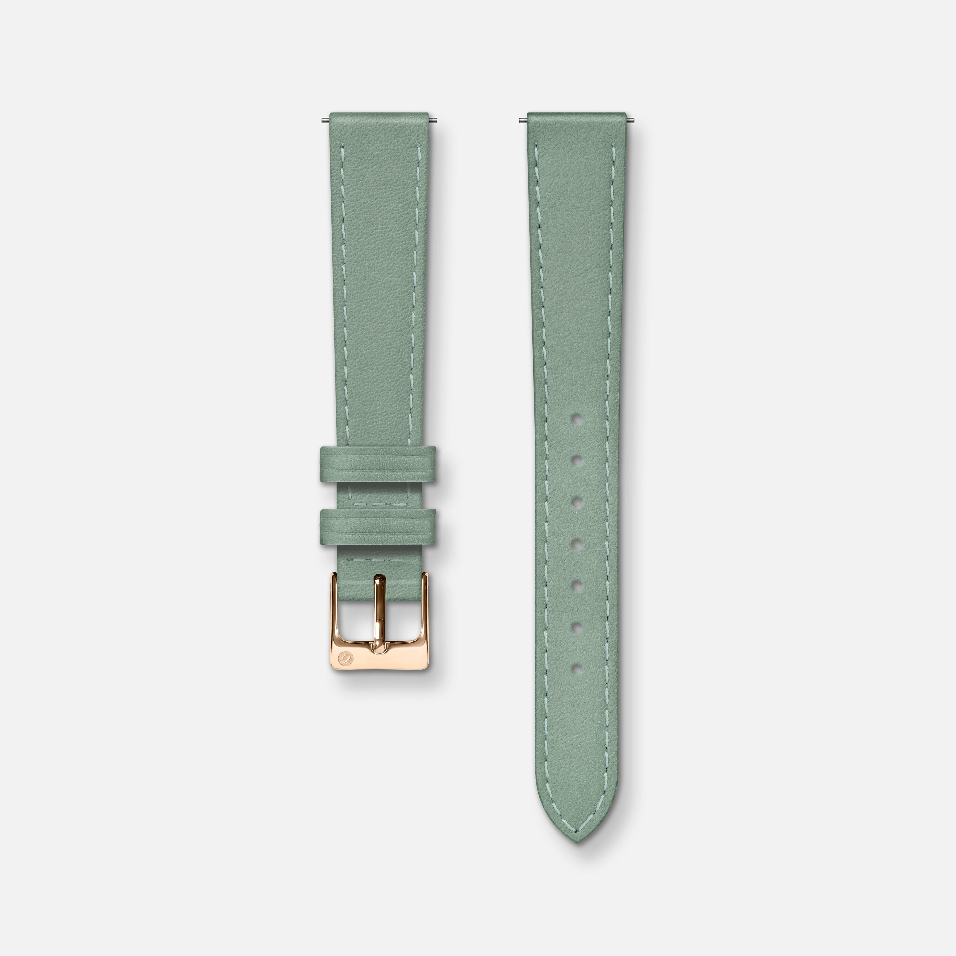 charlie-paris-bracelet-cuir-sauge-14mm image 1