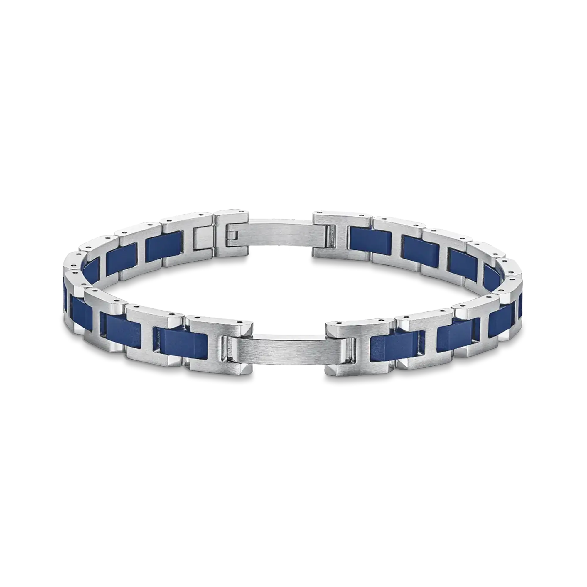herbelin-bracelet-cap-camarat-homme-acier-c-ramique-bleue image 1
