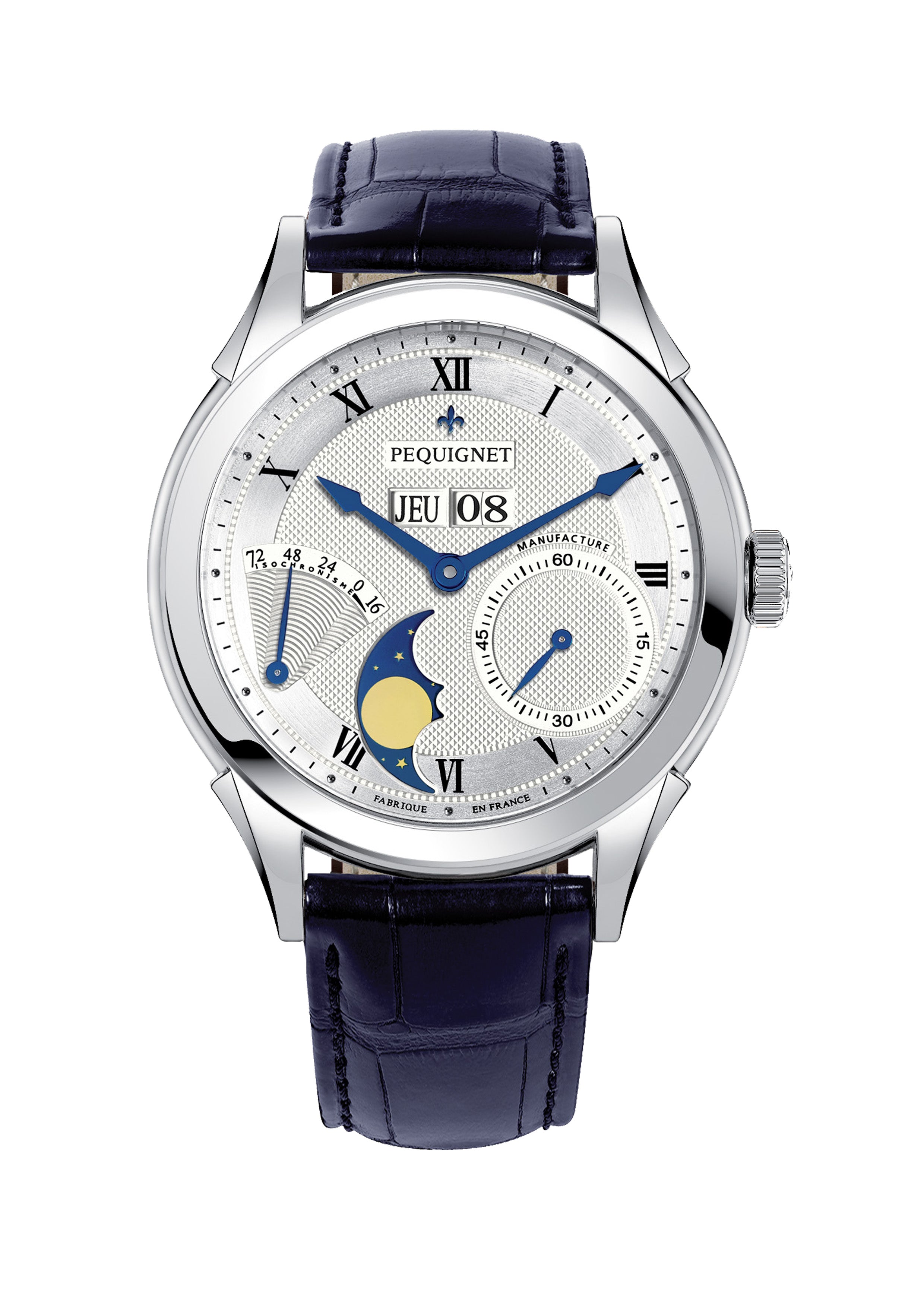 montre-pequignet-royale-origine-grande-date-triple-saut-lune-et-r-serve image 7