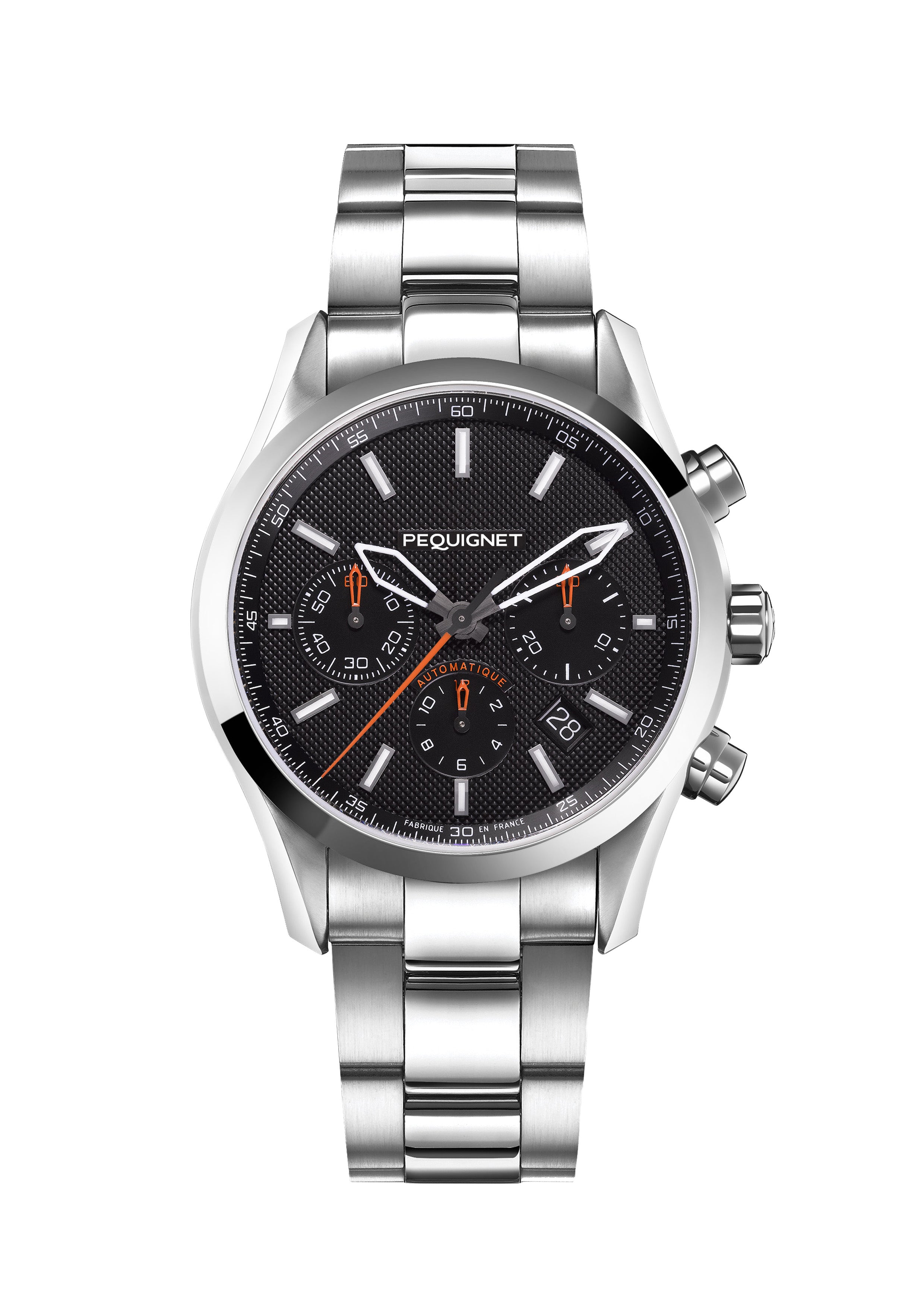 pequignet-l-gance-chronographe-argent-soleill-montre-homme-sport image 3