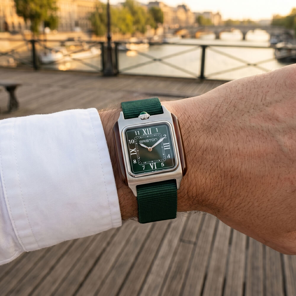 briston-streamliner-kennedy-montre-hm-30-mm-acier-vert image 3