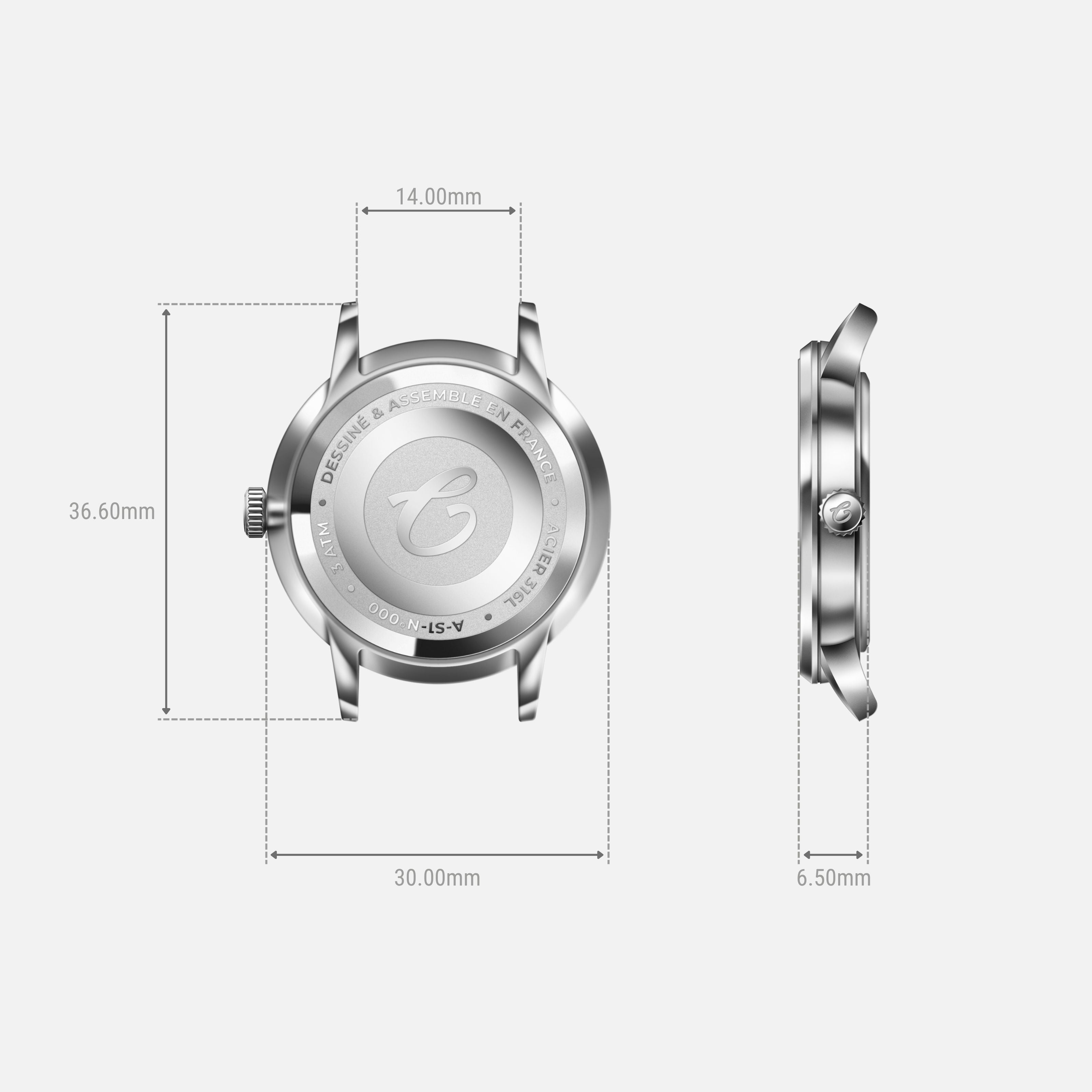 charlie-paris-sully-montre-femme-acier-30-mm image 5