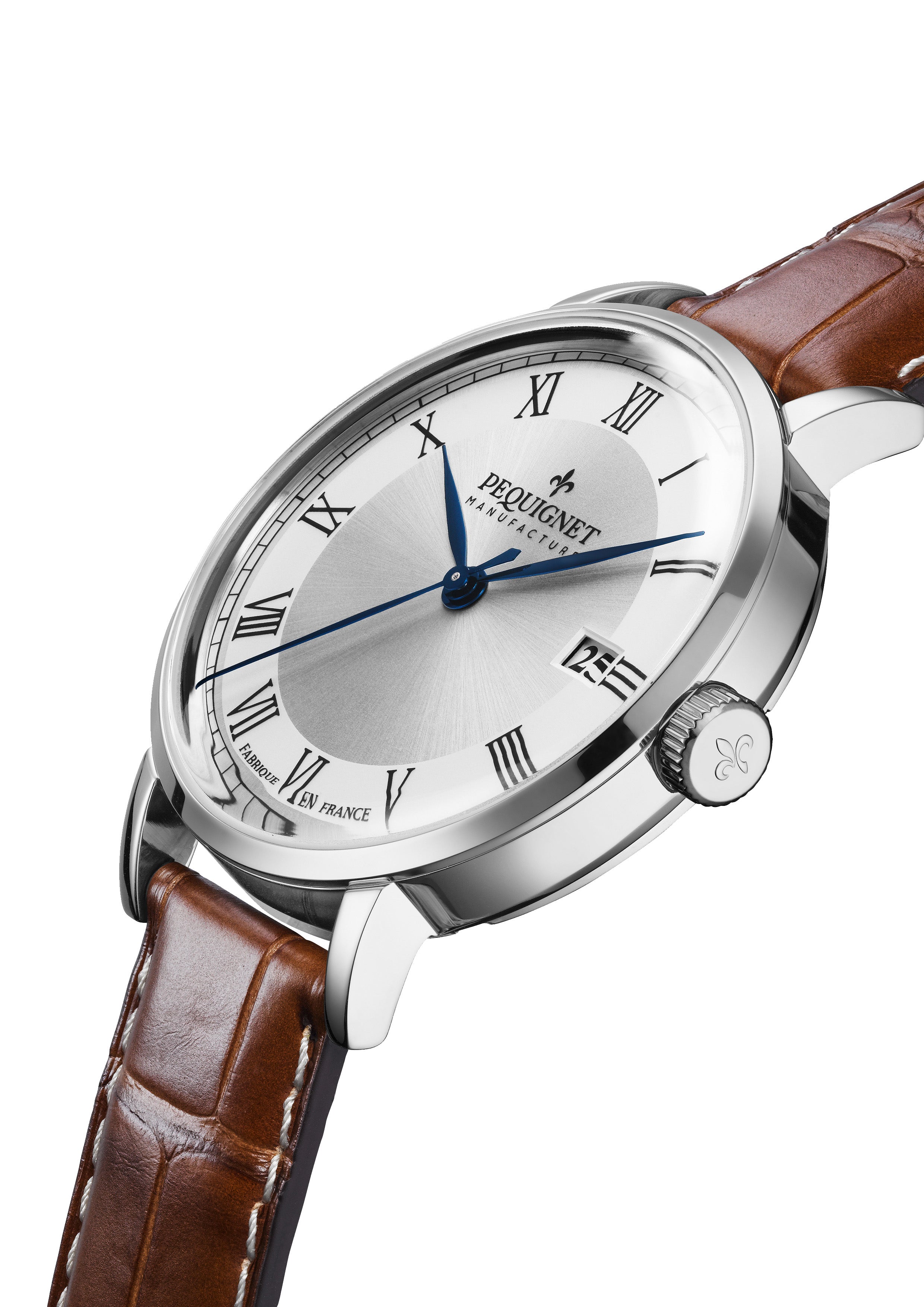 pequignet-attitude-montre-automatique-39-mm-cadran-argent image 3