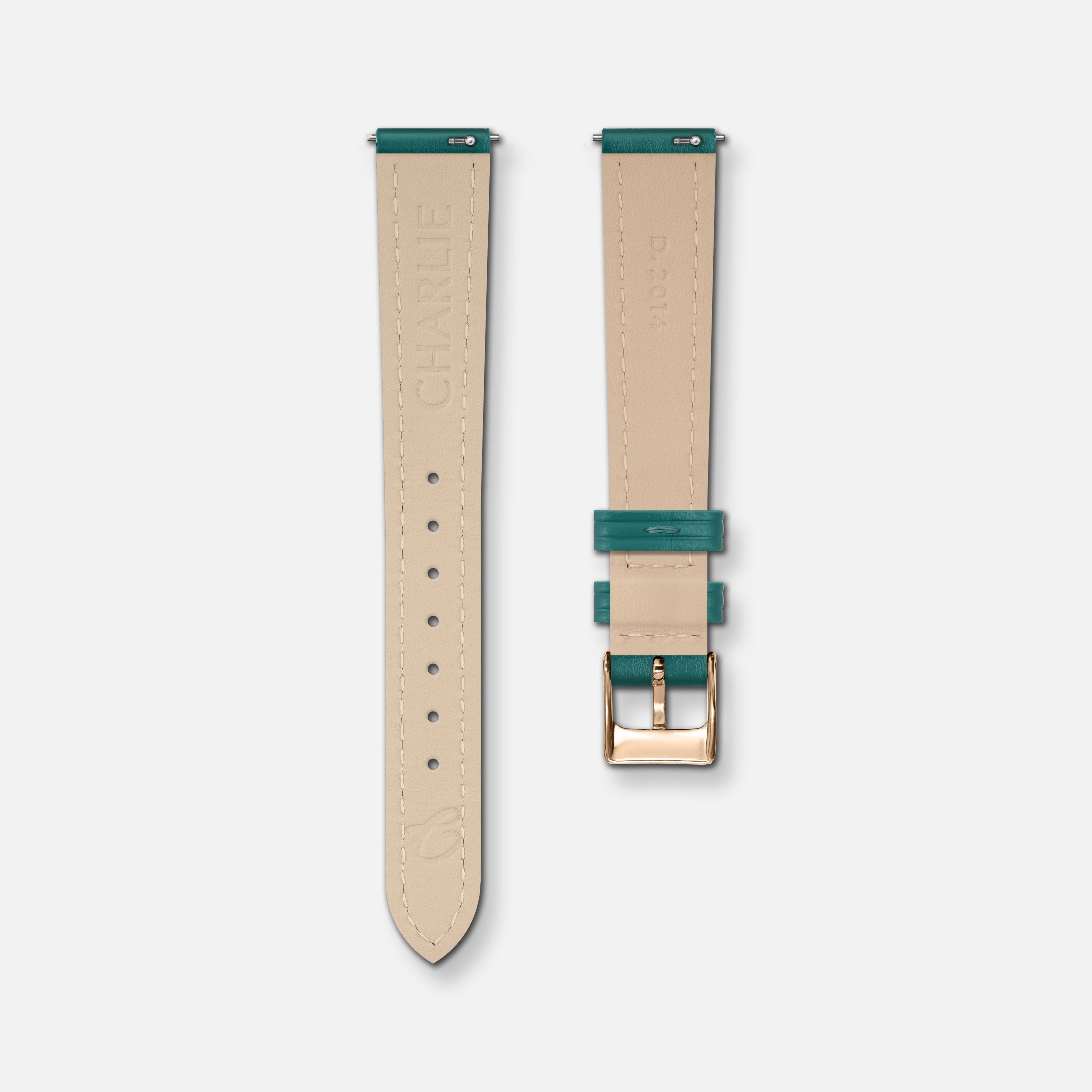 charlie-paris-bracelet-cuir-paon-14mm image 3