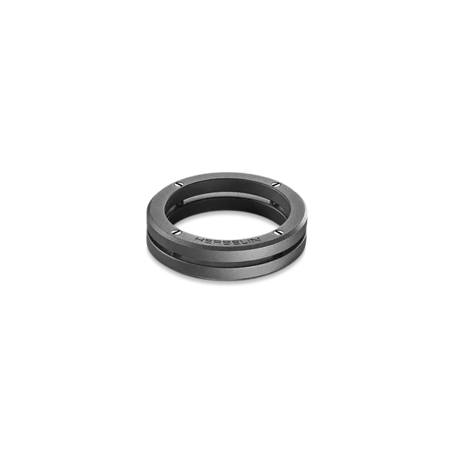 herbelin-bague-newport-duo-homme-titane-sabl-mat image 1