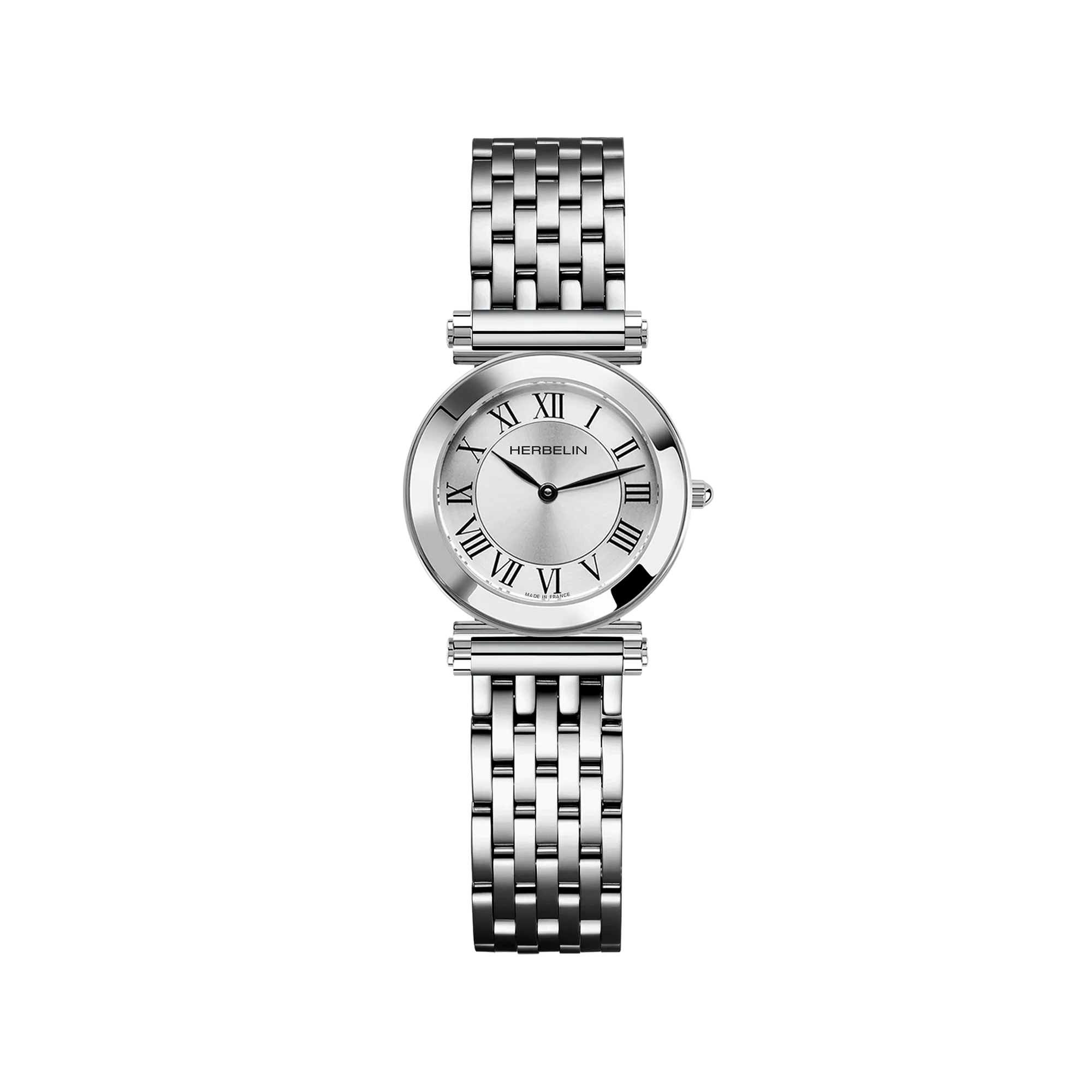 herbelin-antar-s-quartz-classique-femme-acier-argent image 1