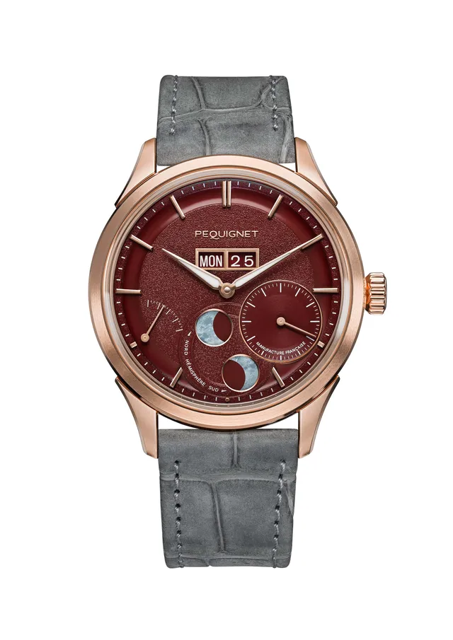 pequignet-royale-paris-or-rose-18-carats-39-5-mm-montre-calibre-royal image 1