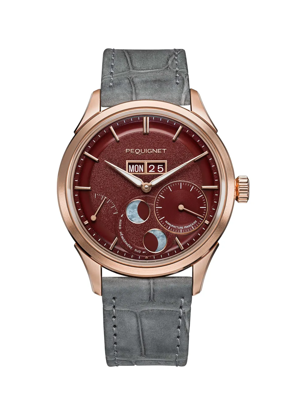 pequignet-royale-paris-or-rose-18-carats-39-5-mm-montre-calibre-royal image 1