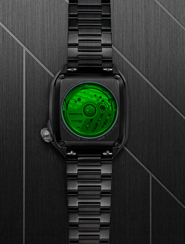 march-la-b-am2-slim-automatique-ultimate-vert-montre-homme-36mm image 3