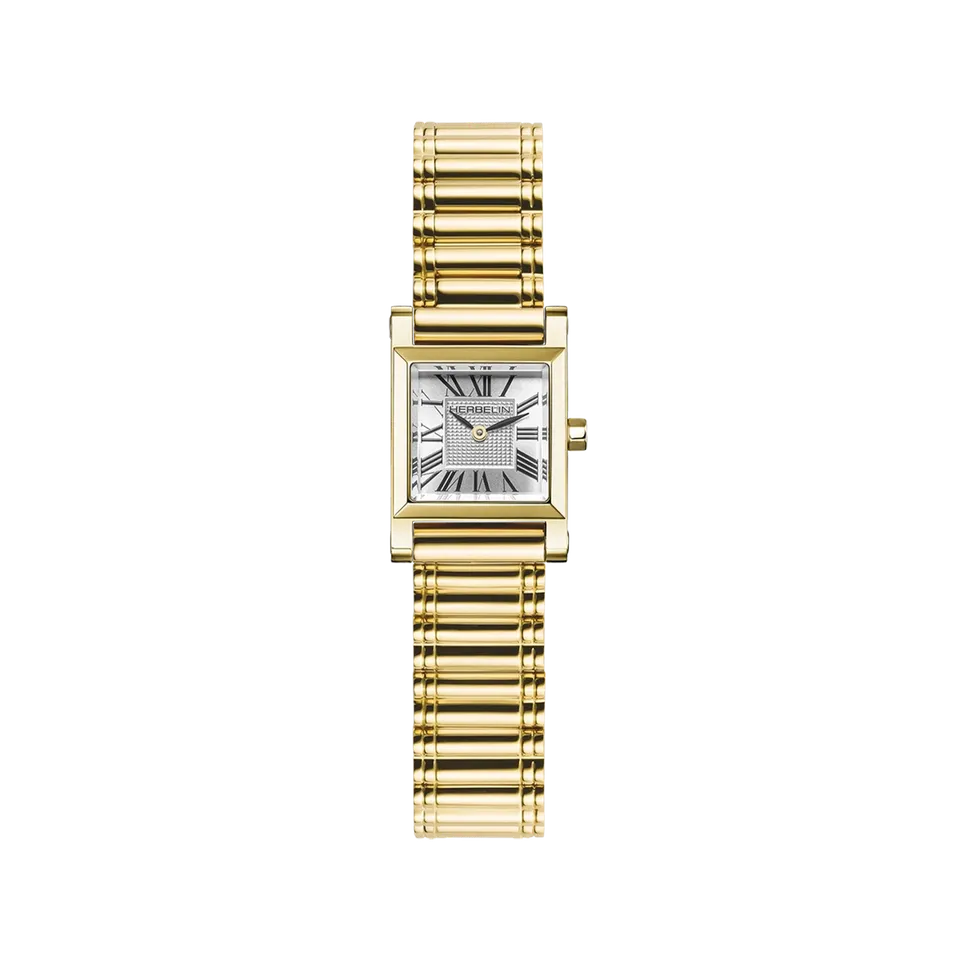 herbelin-antar-s-quartz-carr-femme-pvd-or-jaune image 1