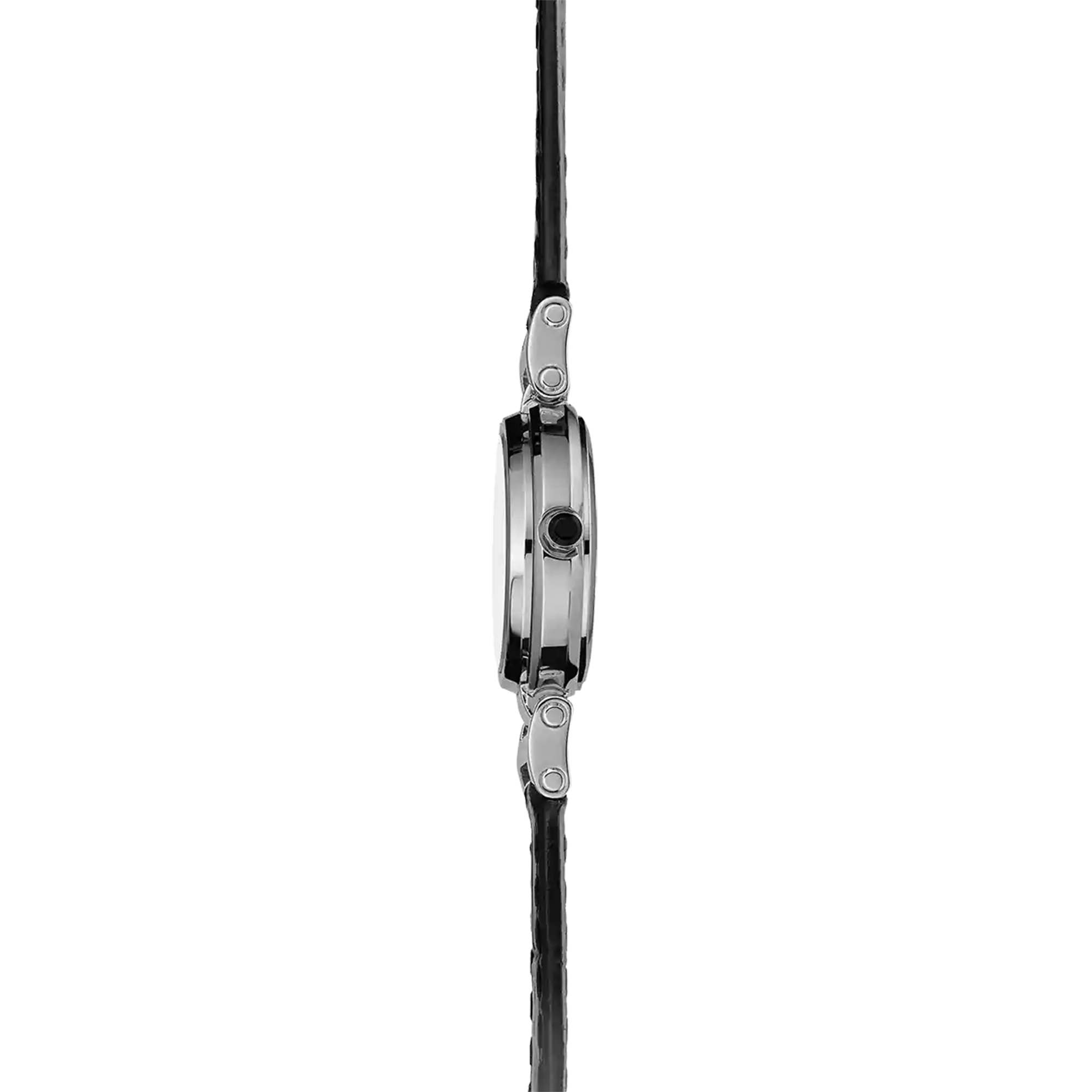 herbelin-lady-h-quartz-acier-et-cuir-noir-montre-femme-22-mm image 3