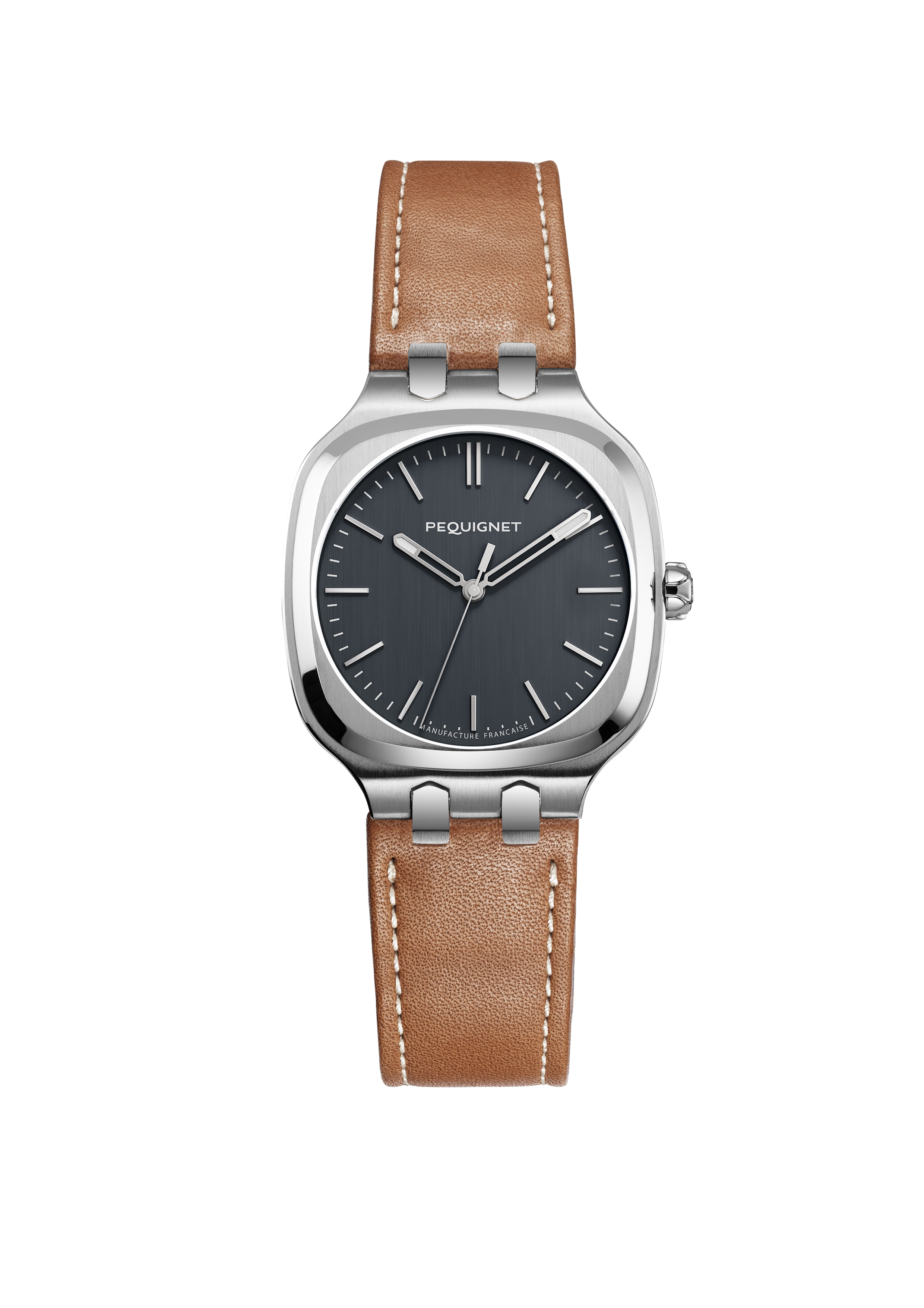 pequignet-concorde-30-mm-cadran-gris-anthracite-acier-montre-quartz image 3