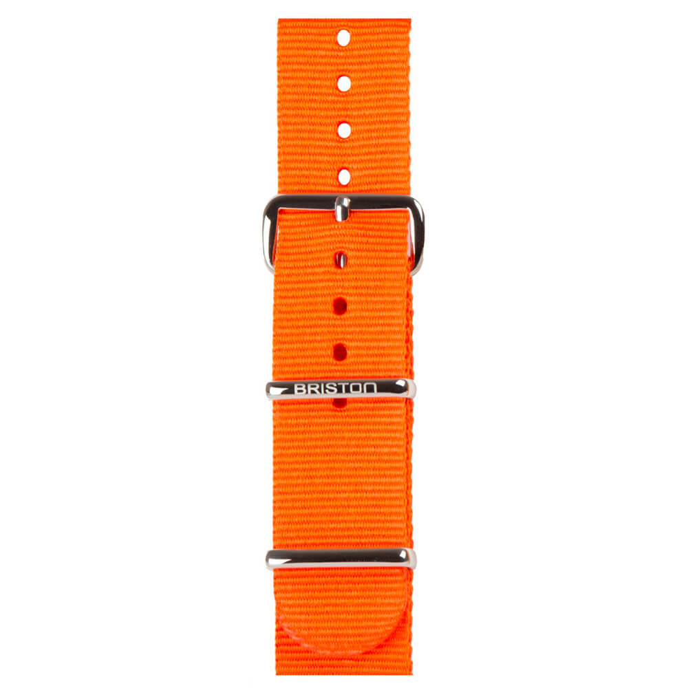 briston-bracelet-nato-nylon-orange-20-mm image 1