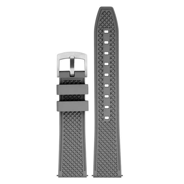 briston-bracelet-caoutchouc-fkm-gris-20-mm-rubber-mat image 1