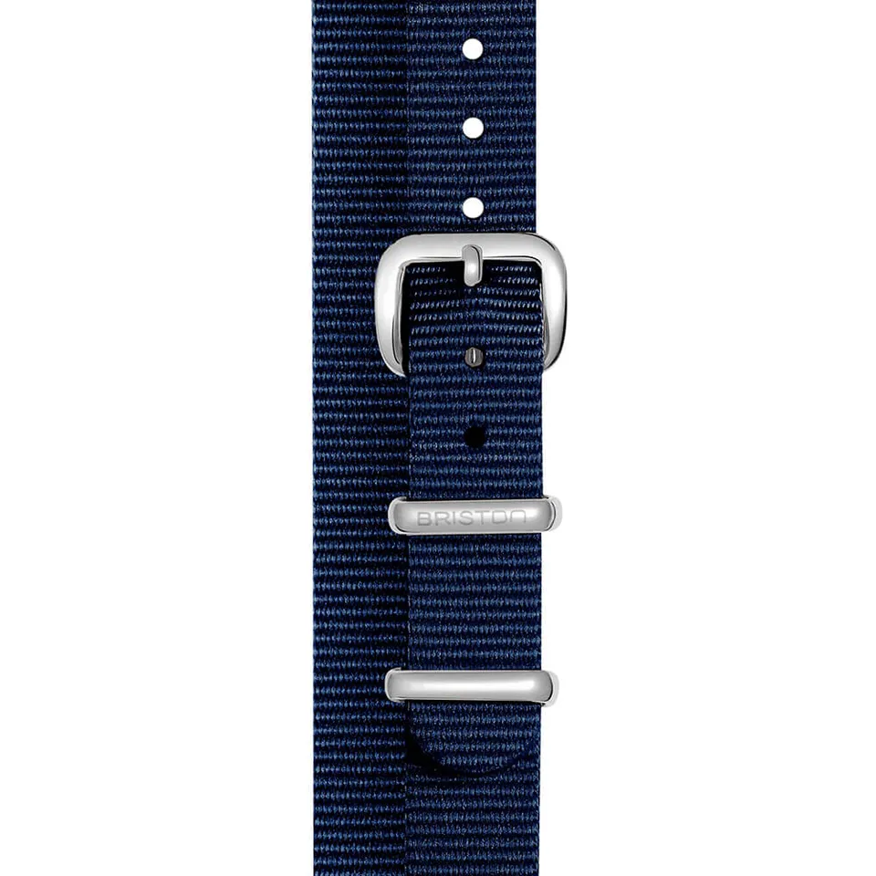 briston-clubmaster-lady-bracelet-nato-12-mm-bleu-marine image 1